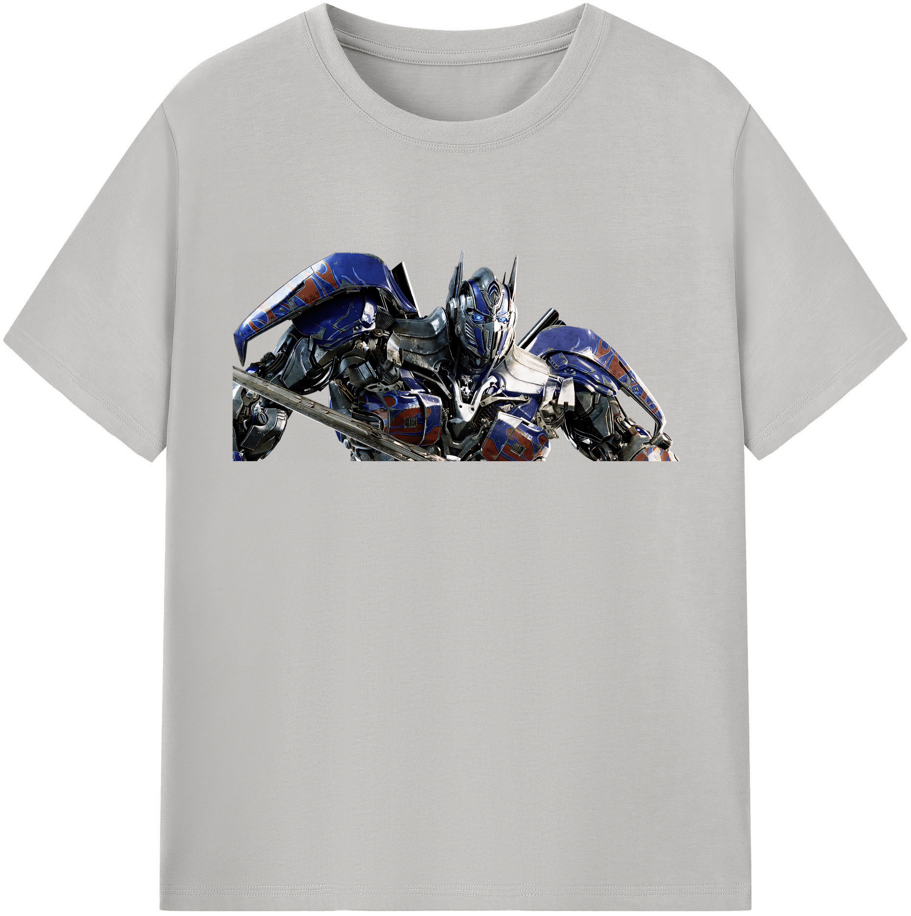 （画像用） Transformers トランスフォーマー レディースカジュアルプリントTシャツ（綿100％）