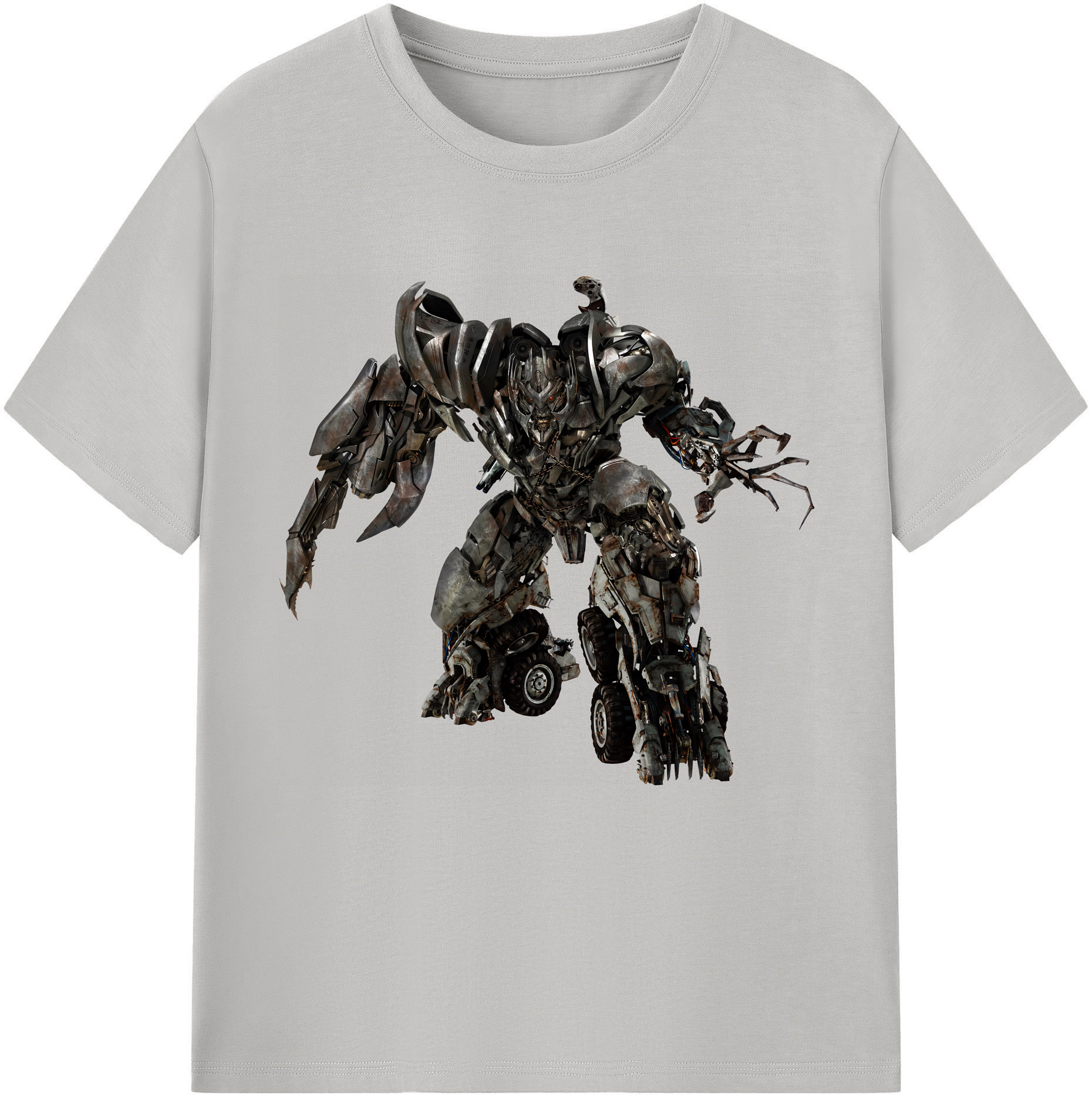 （画像用） Transformers トランスフォーマー レディースカジュアルプリントTシャツ（綿100％）