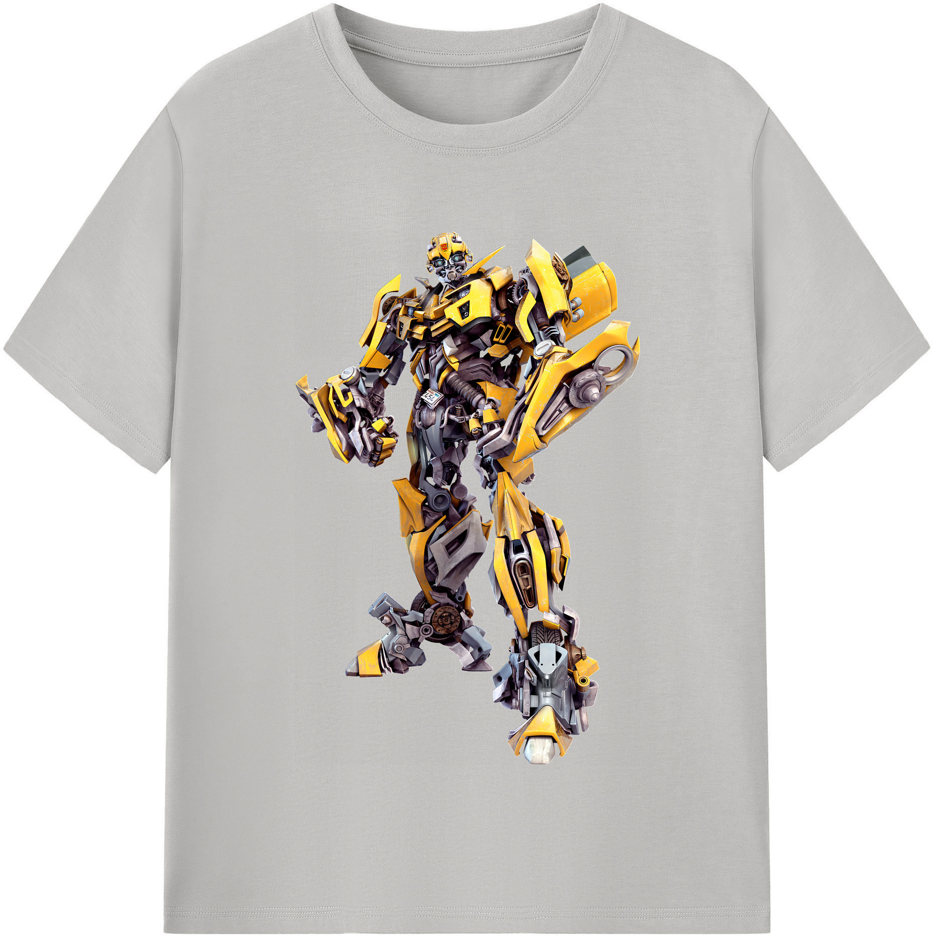 （画像用） Transformers トランスフォーマー レディースカジュアルプリントTシャツ（綿100％）