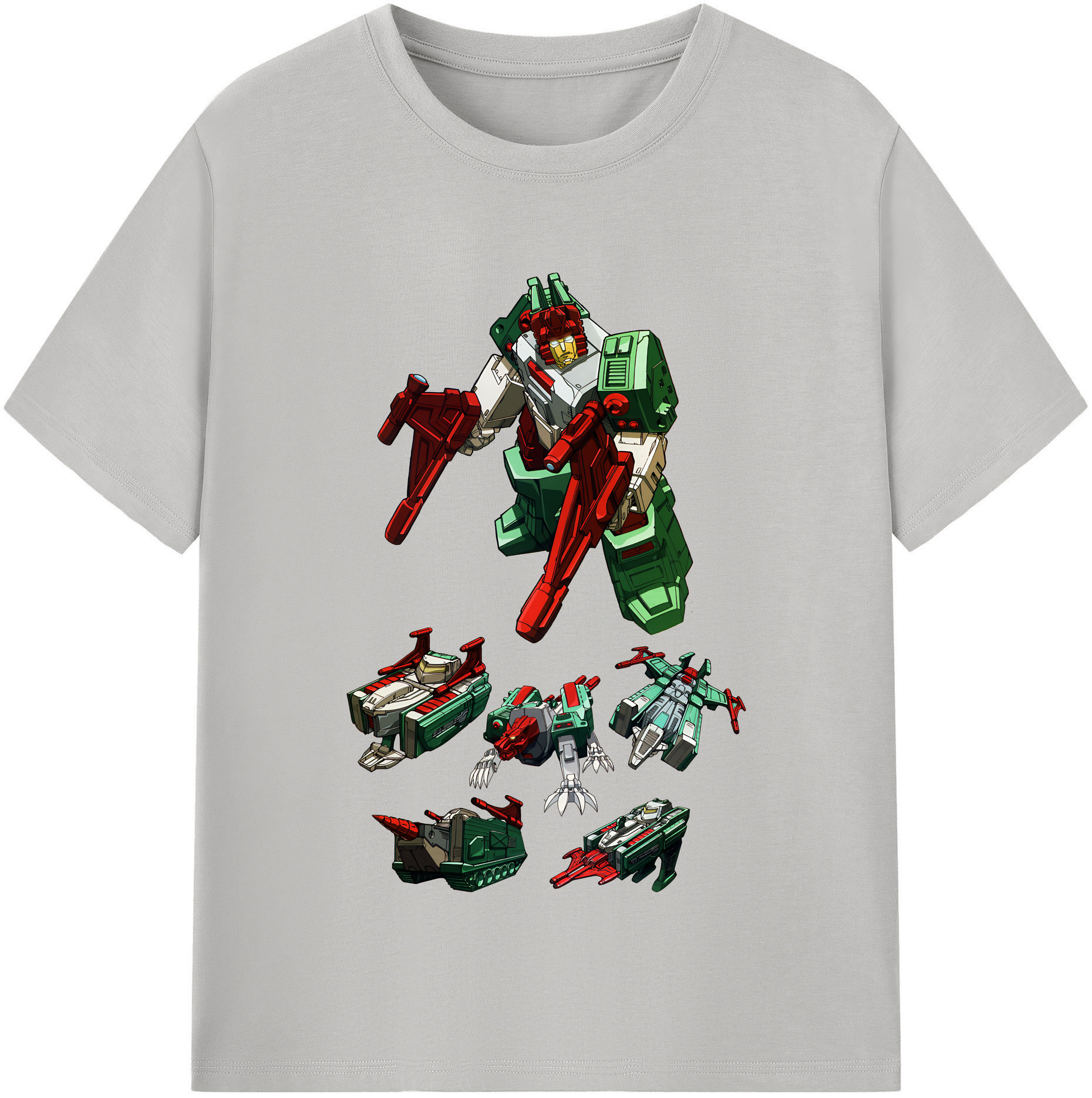 （画像用） Transformers トランスフォーマー レディースカジュアルプリントTシャツ（綿100％）
