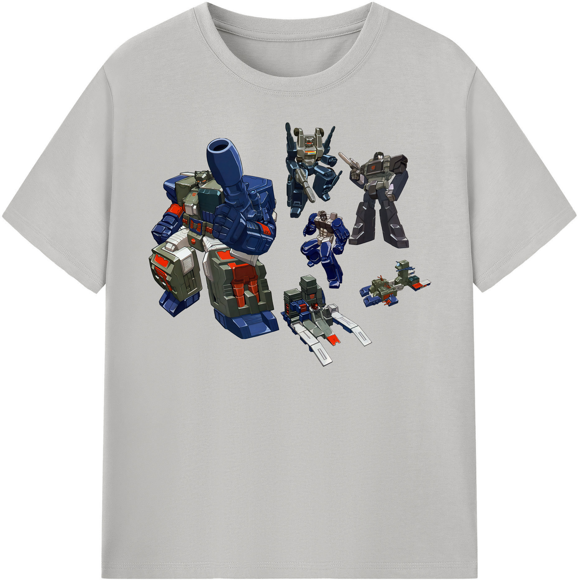 （画像用） Transformers トランスフォーマー レディースカジュアルプリントTシャツ（綿100％）