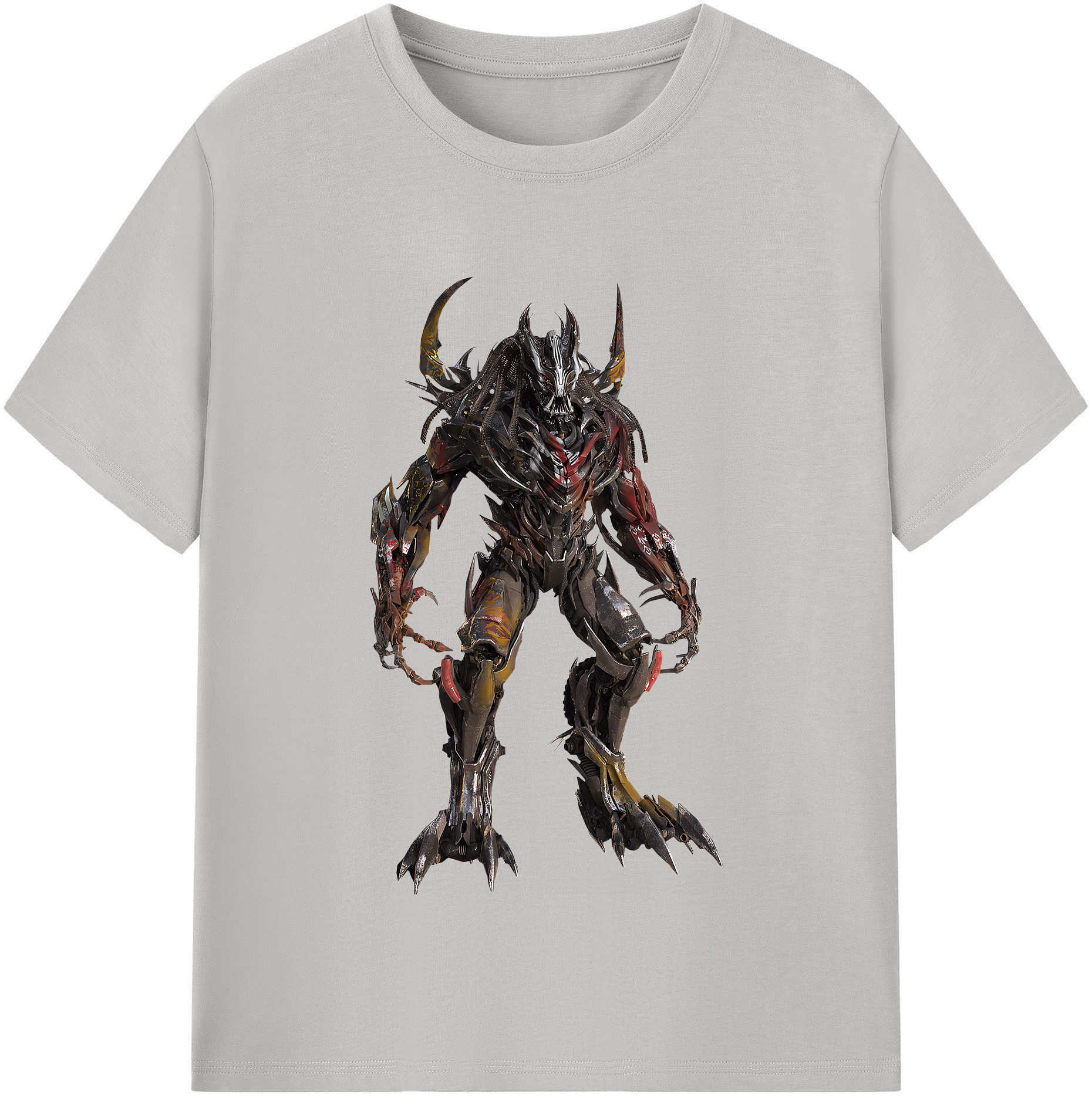 （画像用） Transformers トランスフォーマー レディースカジュアルプリントTシャツ（綿100％）