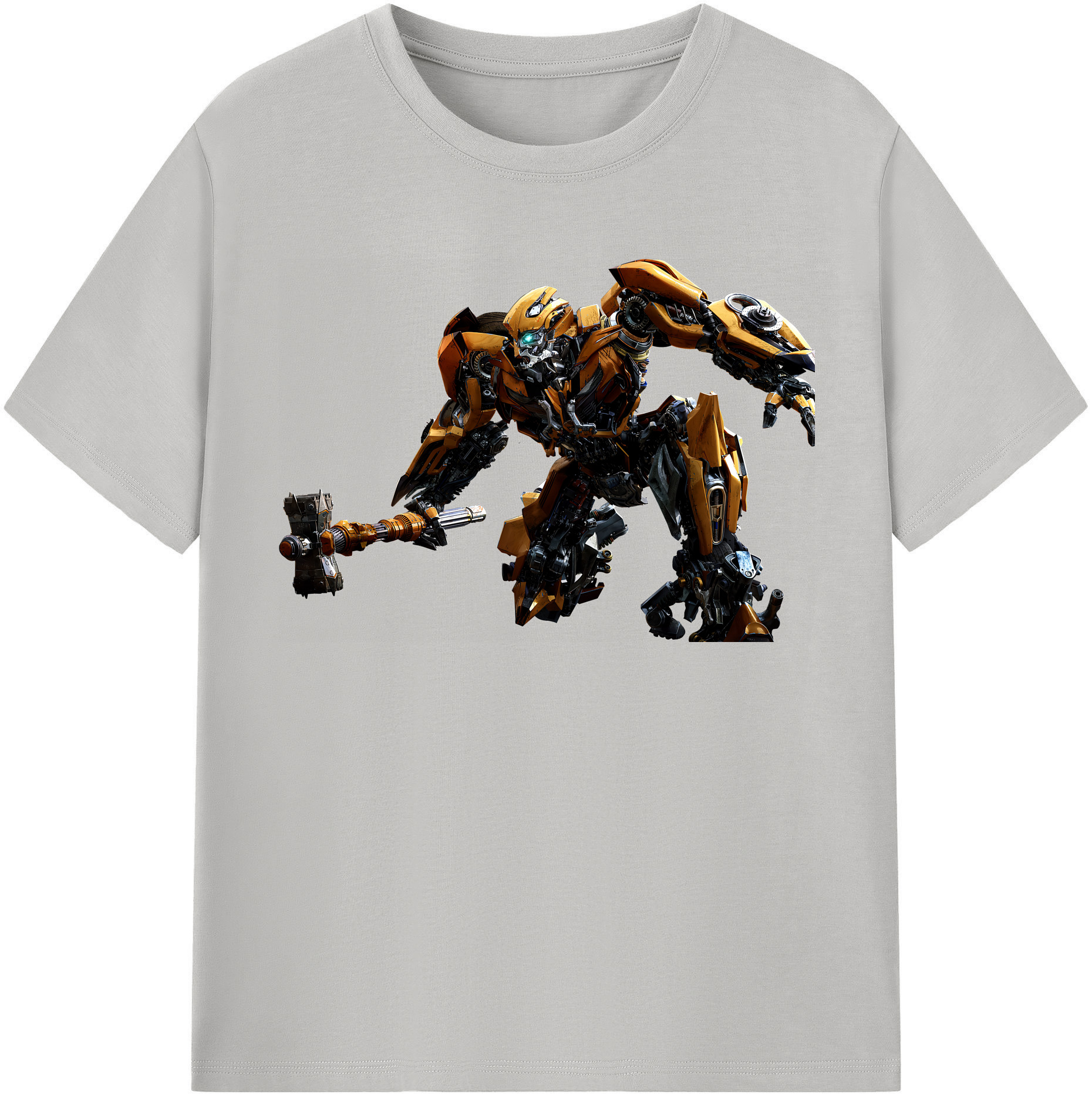 （画像用） Transformers トランスフォーマー レディースカジュアルプリントTシャツ（綿100％）