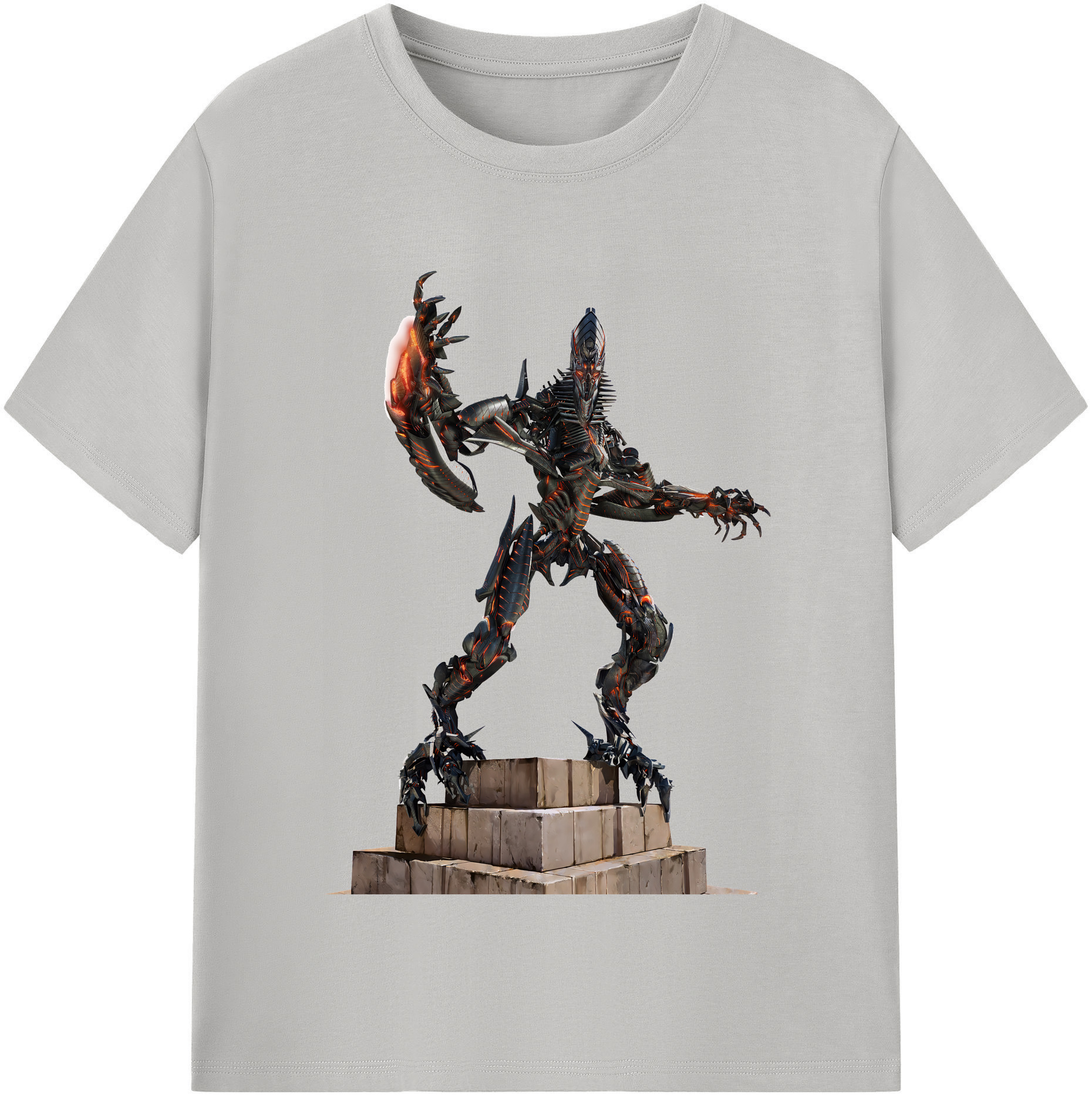 （画像用） Transformers トランスフォーマー レディースカジュアルプリントTシャツ（綿100％）