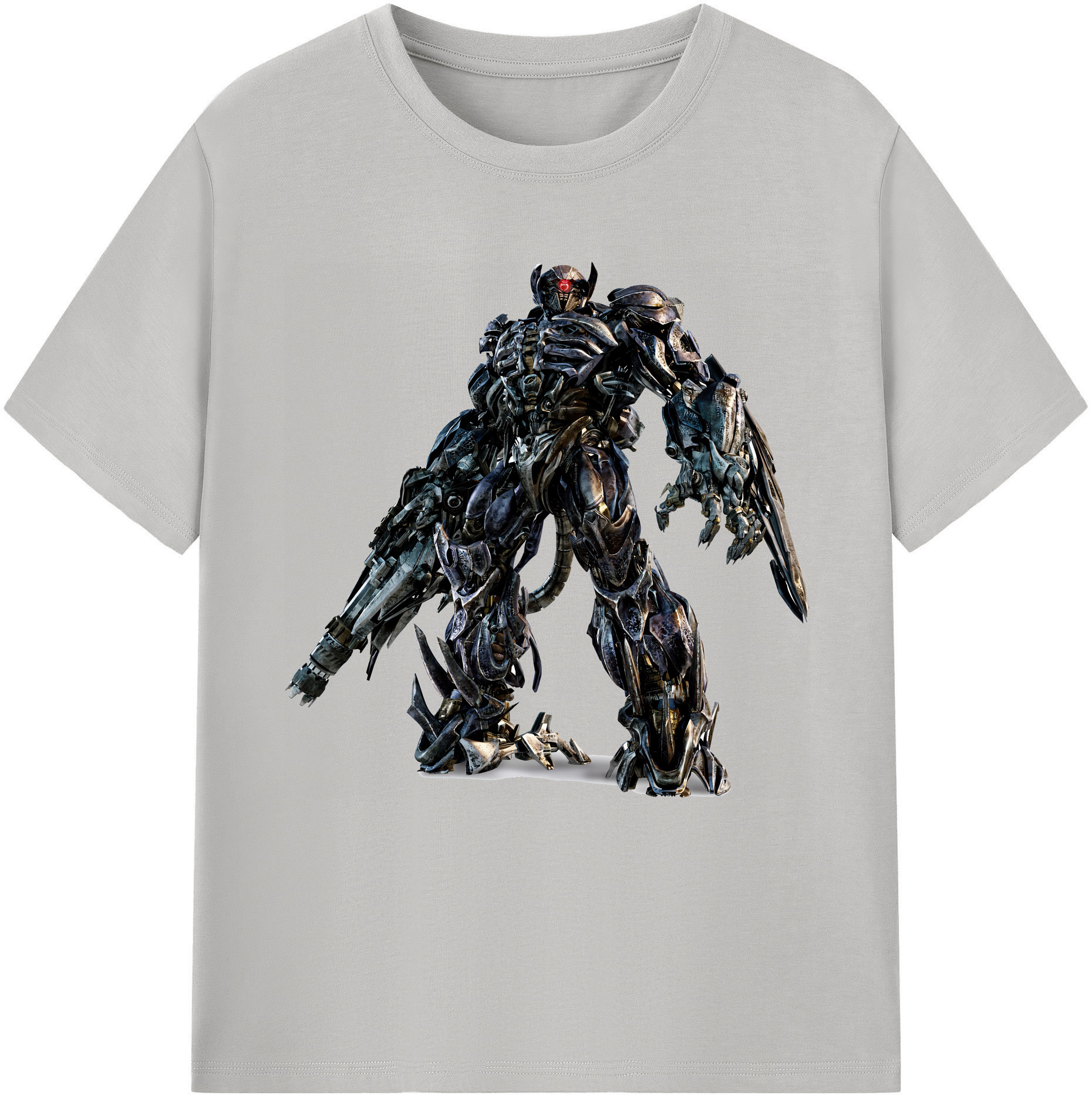 （画像用） Transformers トランスフォーマー レディースカジュアルプリントTシャツ（綿100％）