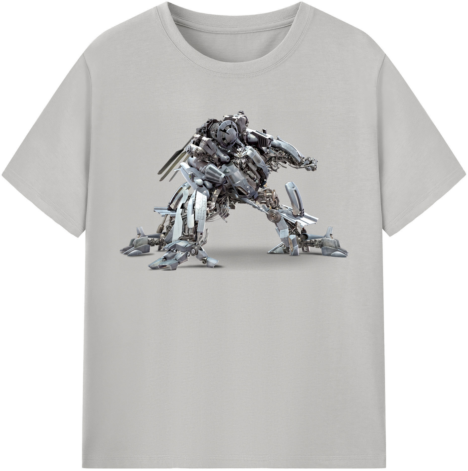 （画像用） Transformers トランスフォーマー レディースカジュアルプリントTシャツ（綿100％）