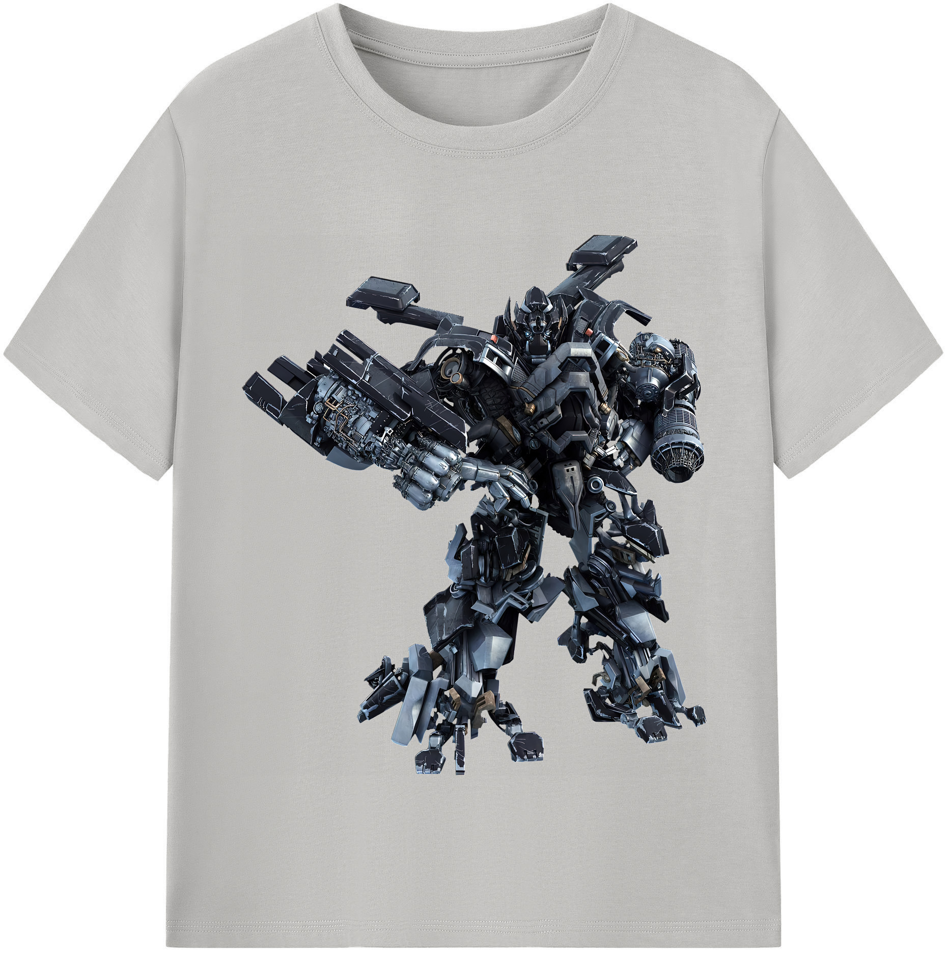 （画像用） Transformers トランスフォーマー レディースカジュアルプリントTシャツ（綿100％）
