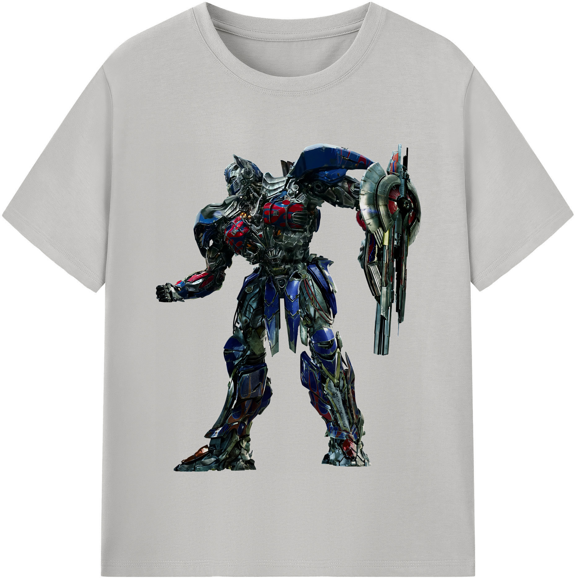 （画像用） Transformers トランスフォーマー レディースカジュアルプリントTシャツ（綿100％）