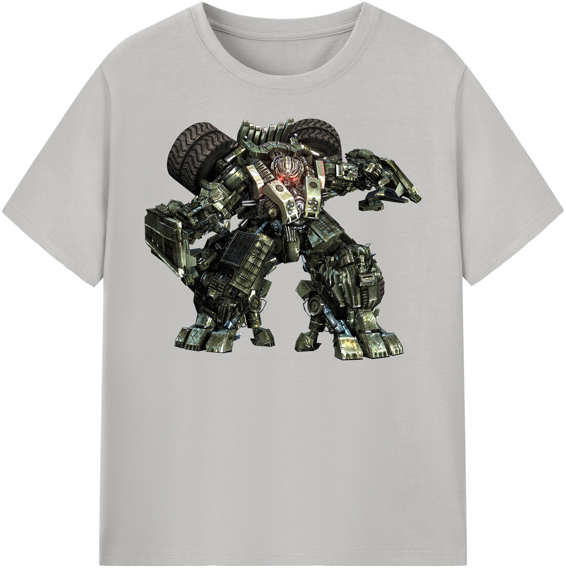 （画像用） Transformers トランスフォーマー レディースカジュアルプリントTシャツ（綿100％）