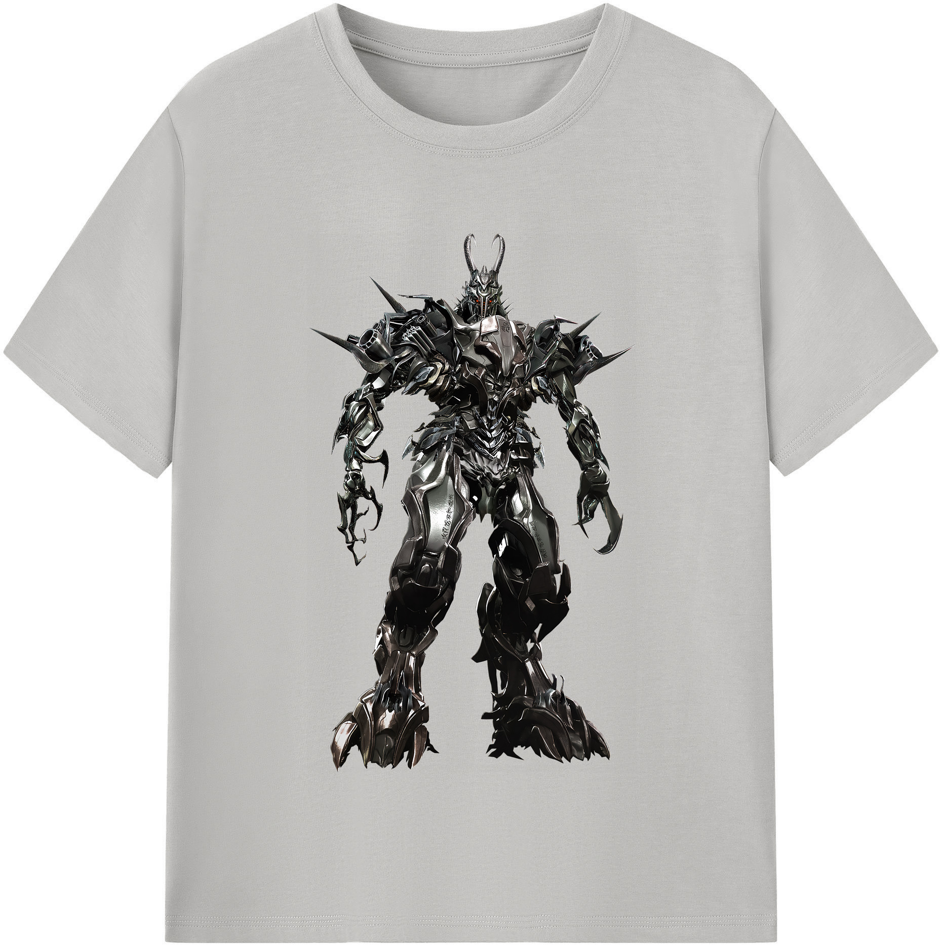 （画像用） Transformers トランスフォーマー レディースカジュアルプリントTシャツ（綿100％）