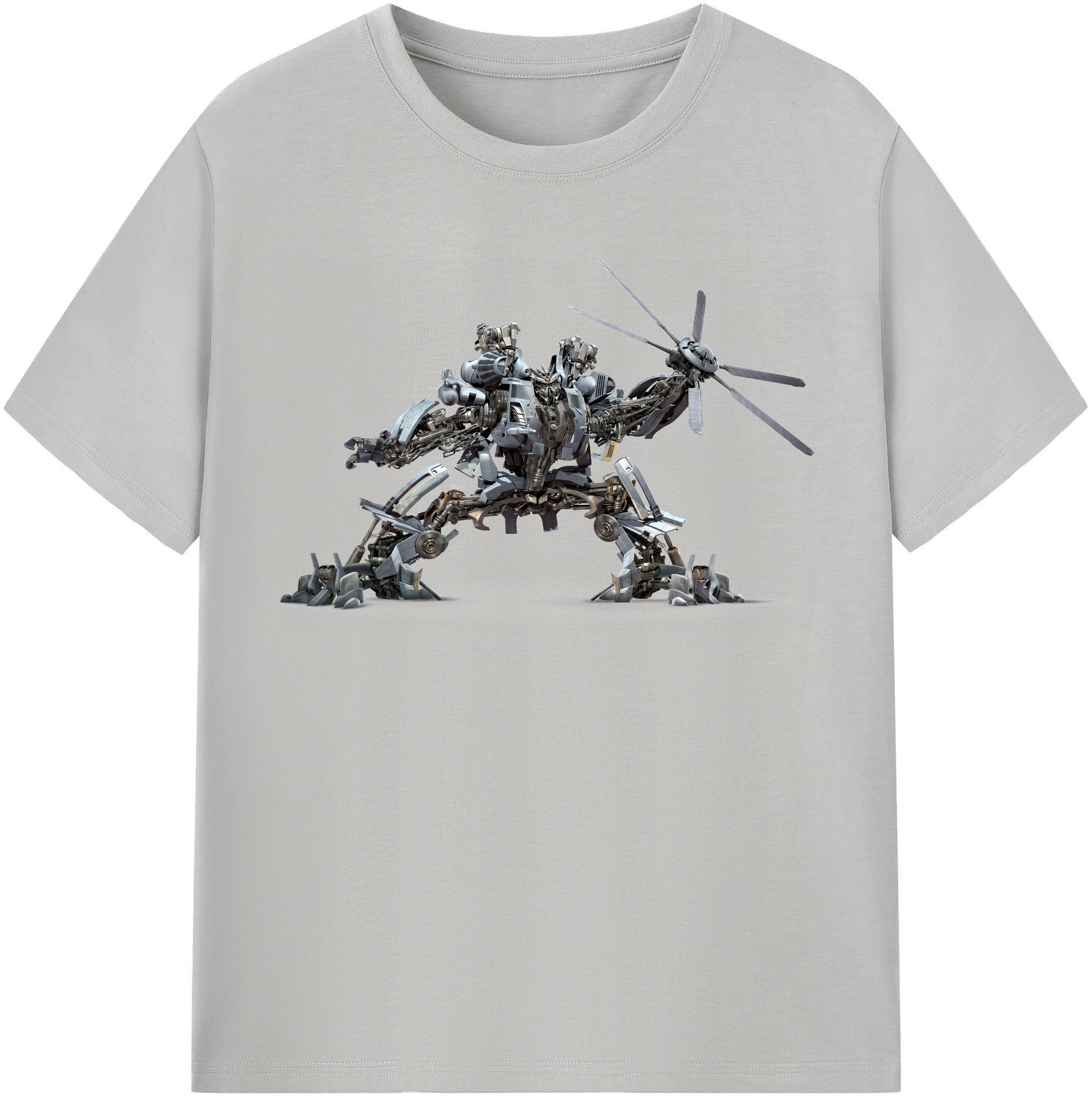 （画像用） Transformers トランスフォーマー レディースカジュアルプリントTシャツ（綿100％）