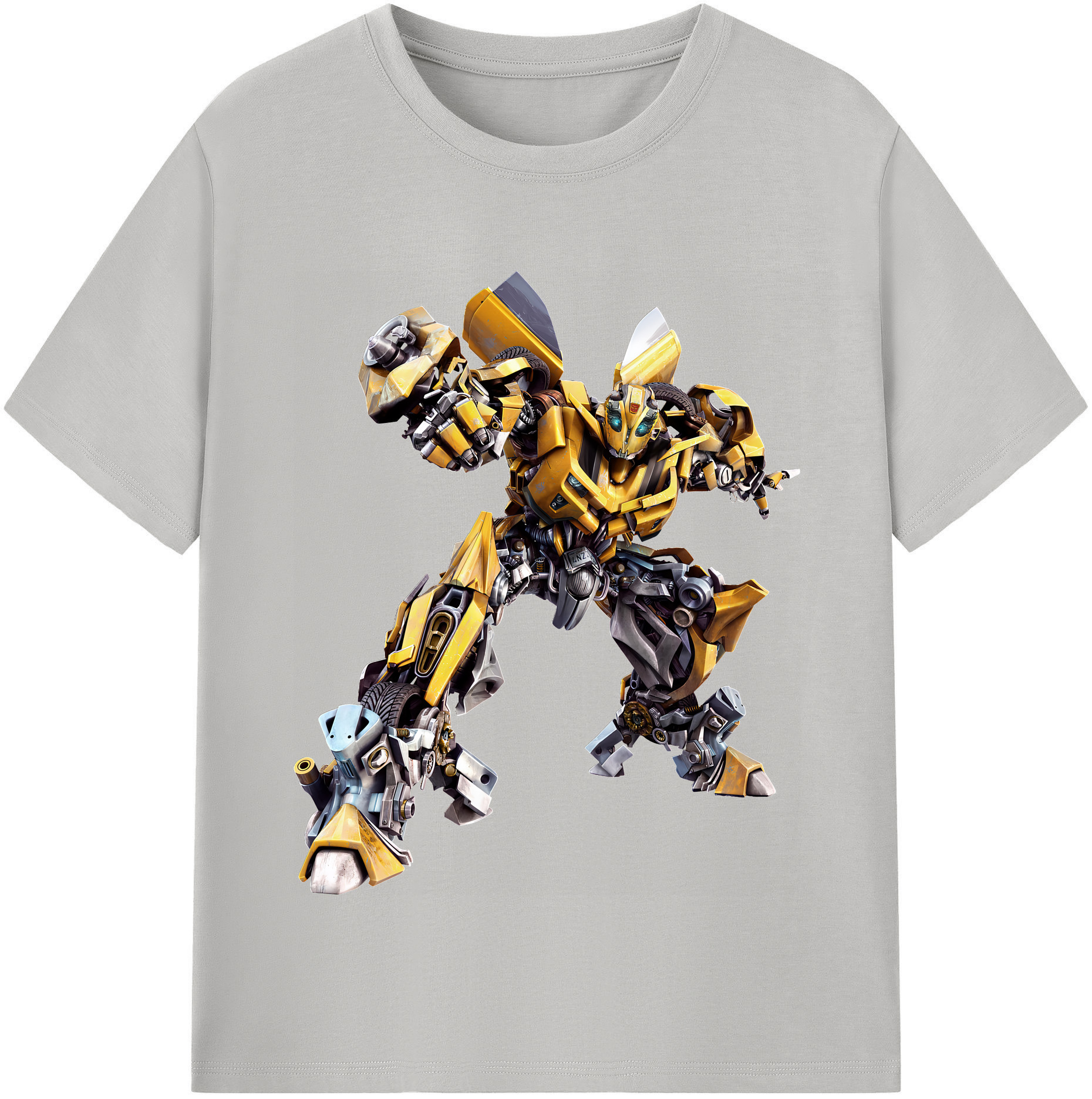 （画像用） Transformers トランスフォーマー レディースカジュアルプリントTシャツ（綿100％）