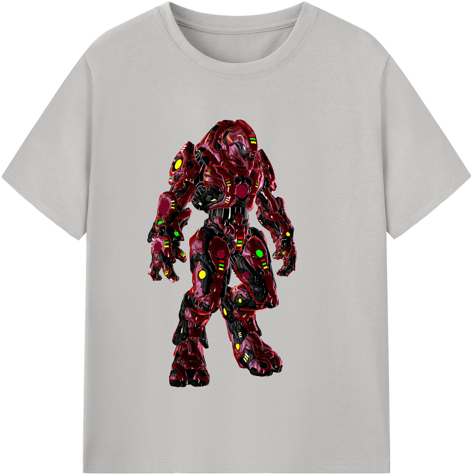 （画像用） Transformers トランスフォーマー レディースカジュアルプリントTシャツ（綿100％）