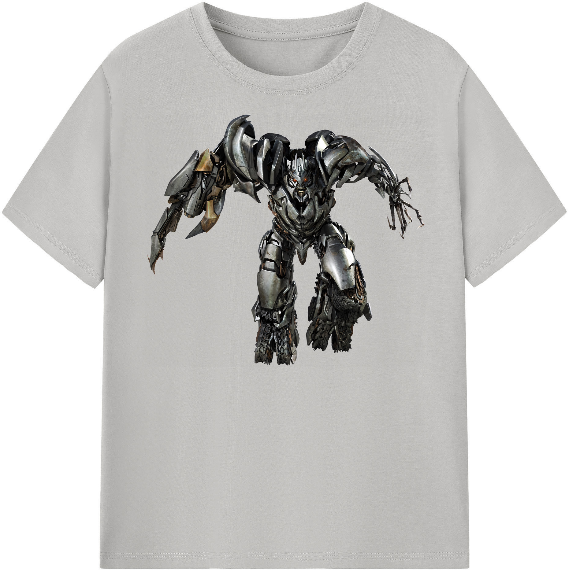 （画像用） Transformers トランスフォーマー レディースカジュアルプリントTシャツ（綿100％）