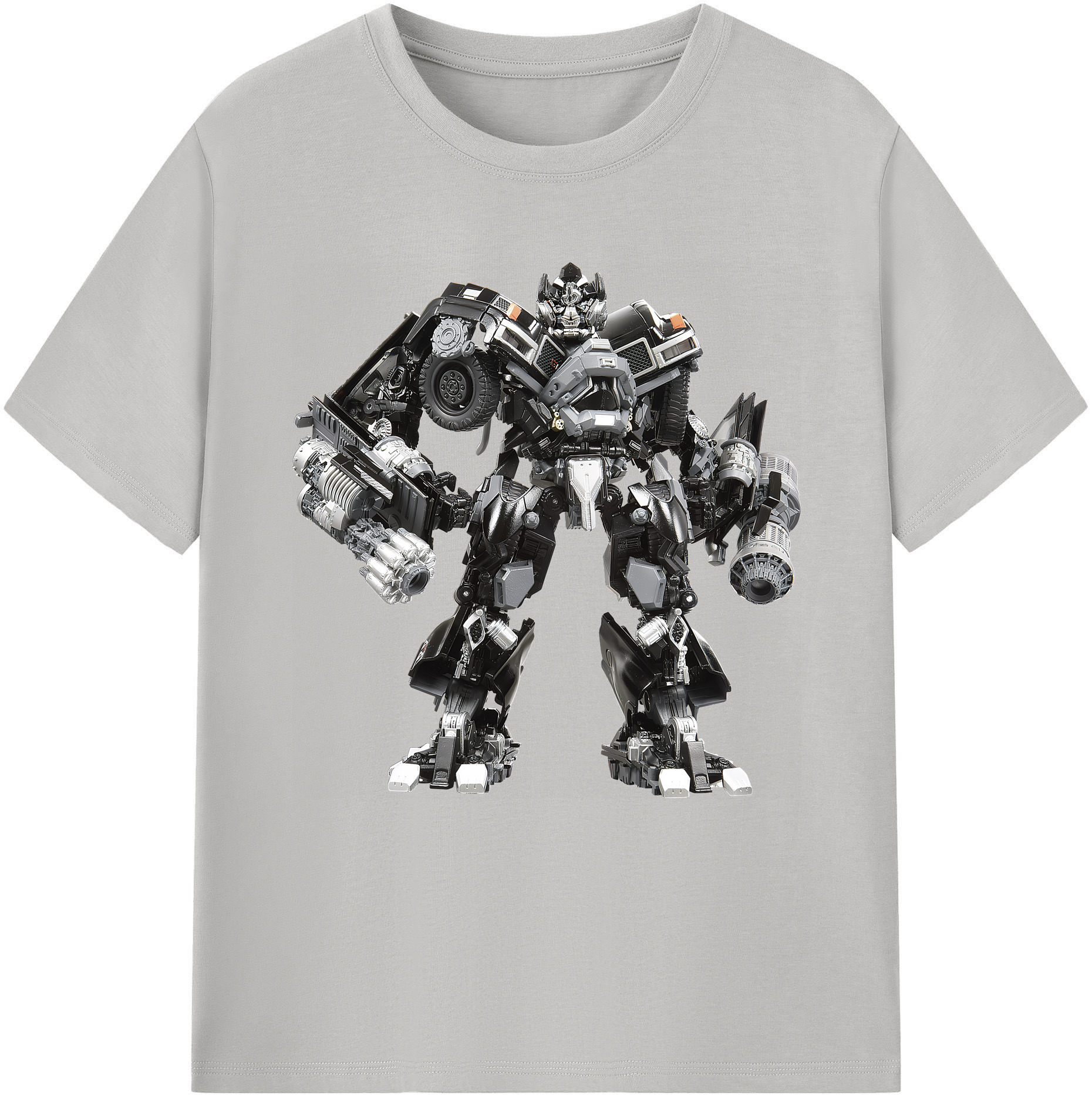 （画像用） Transformers トランスフォーマー レディースカジュアルプリントTシャツ（綿100％）