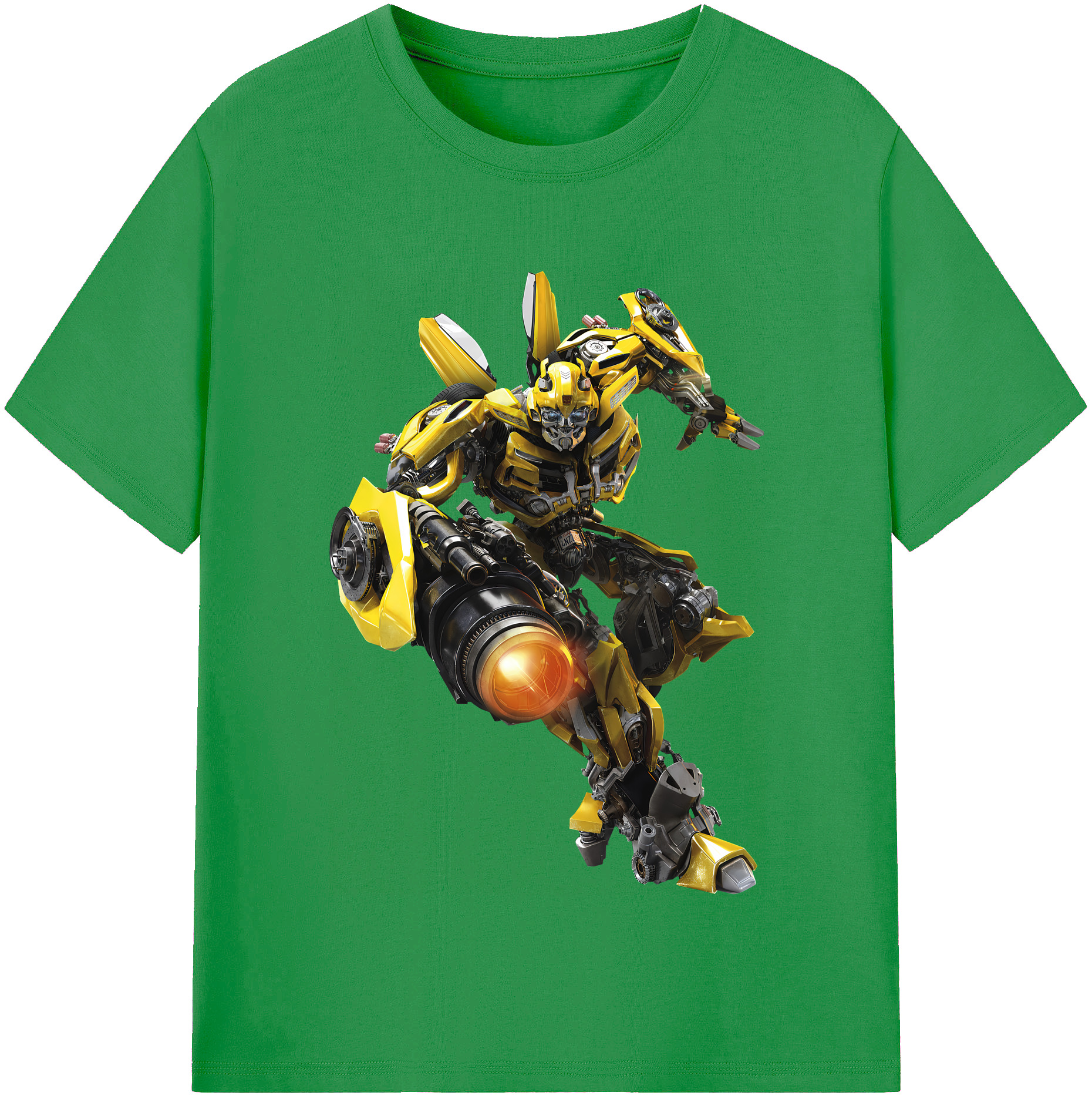 （画像用） Transformers トランスフォーマー レディースカジュアルプリントTシャツ（綿100％）