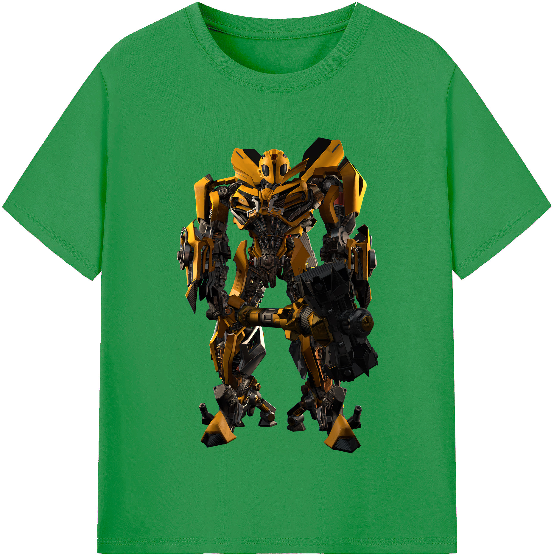 （画像用） Transformers トランスフォーマー レディースカジュアルプリントTシャツ（綿100％）