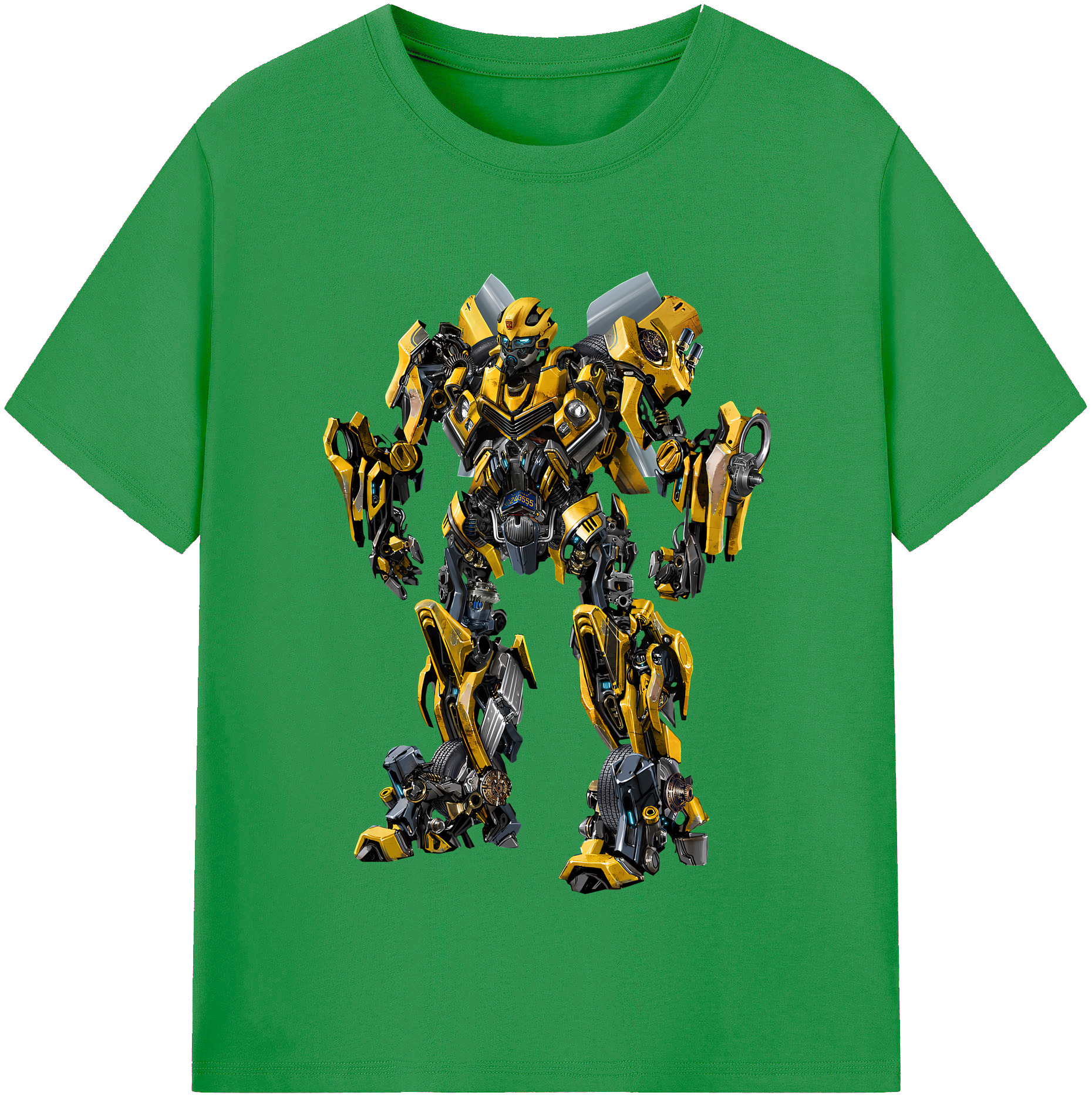 （画像用） Transformers トランスフォーマー レディースカジュアルプリントTシャツ（綿100％）