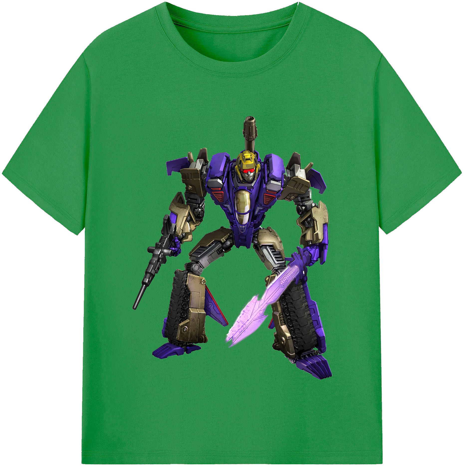 （画像用） Transformers トランスフォーマー レディースカジュアルプリントTシャツ（綿100％）
