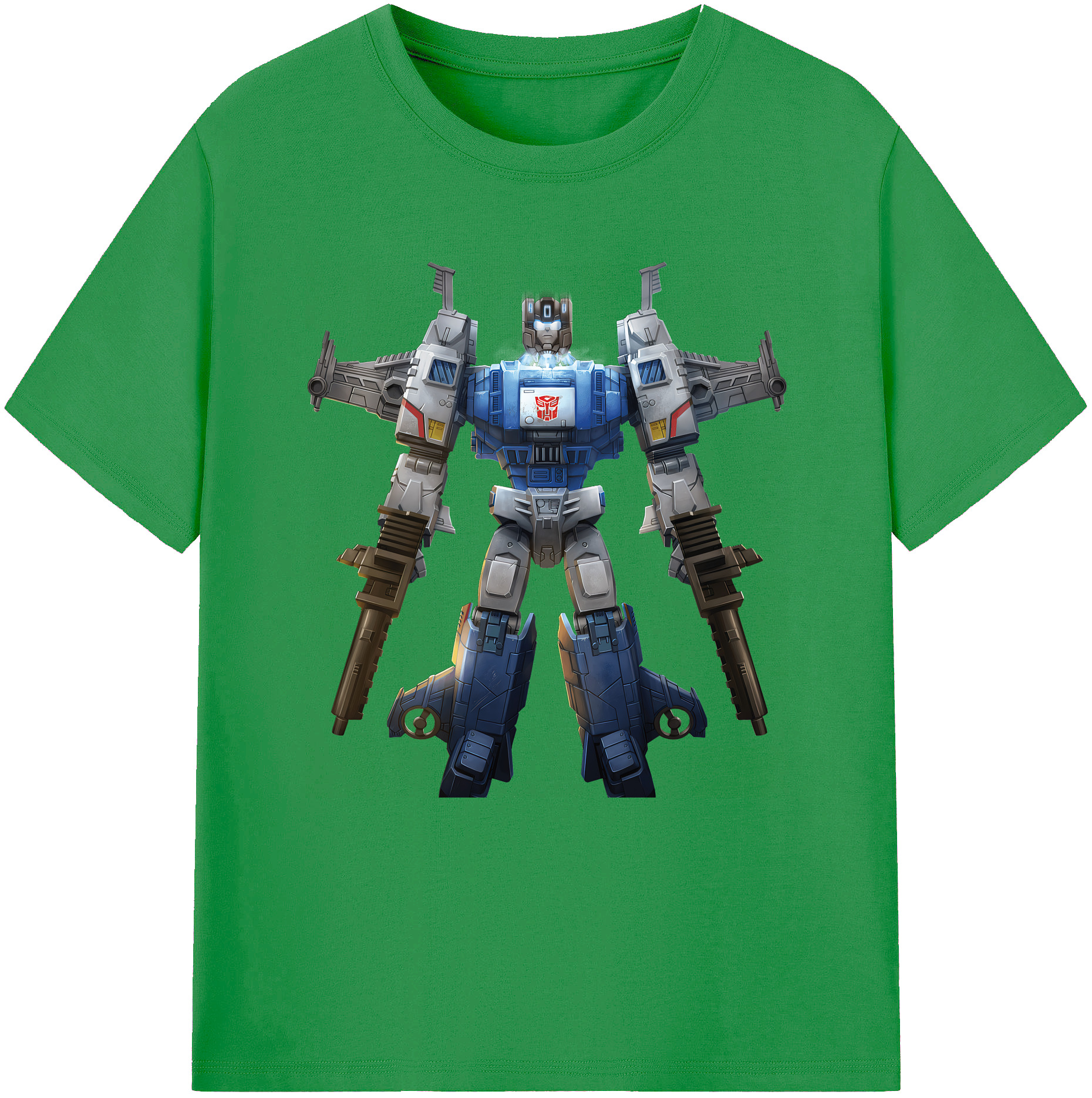 （画像用） Transformers トランスフォーマー レディースカジュアルプリントTシャツ（綿100％）