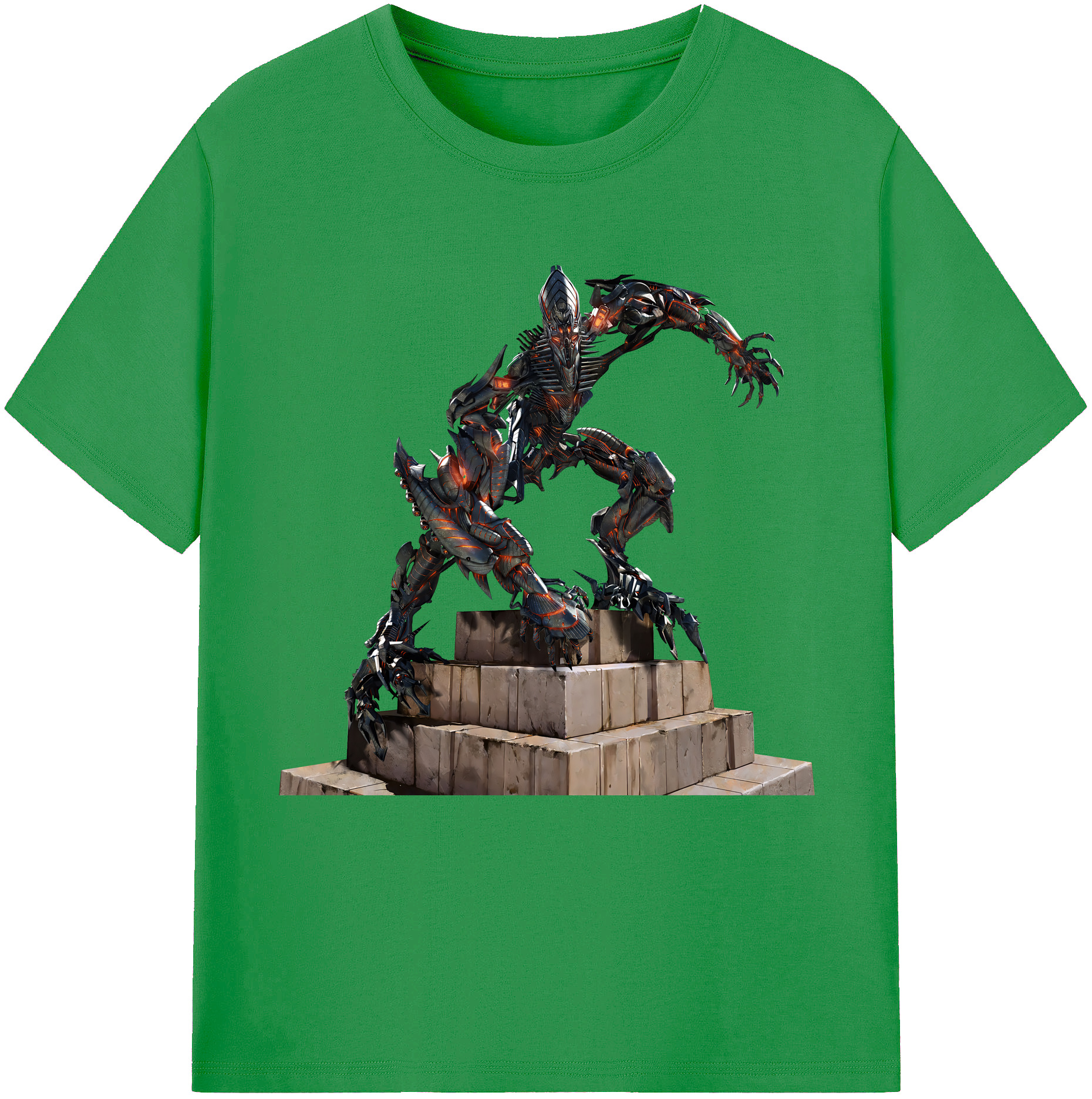 （画像用） Transformers トランスフォーマー レディースカジュアルプリントTシャツ（綿100％）