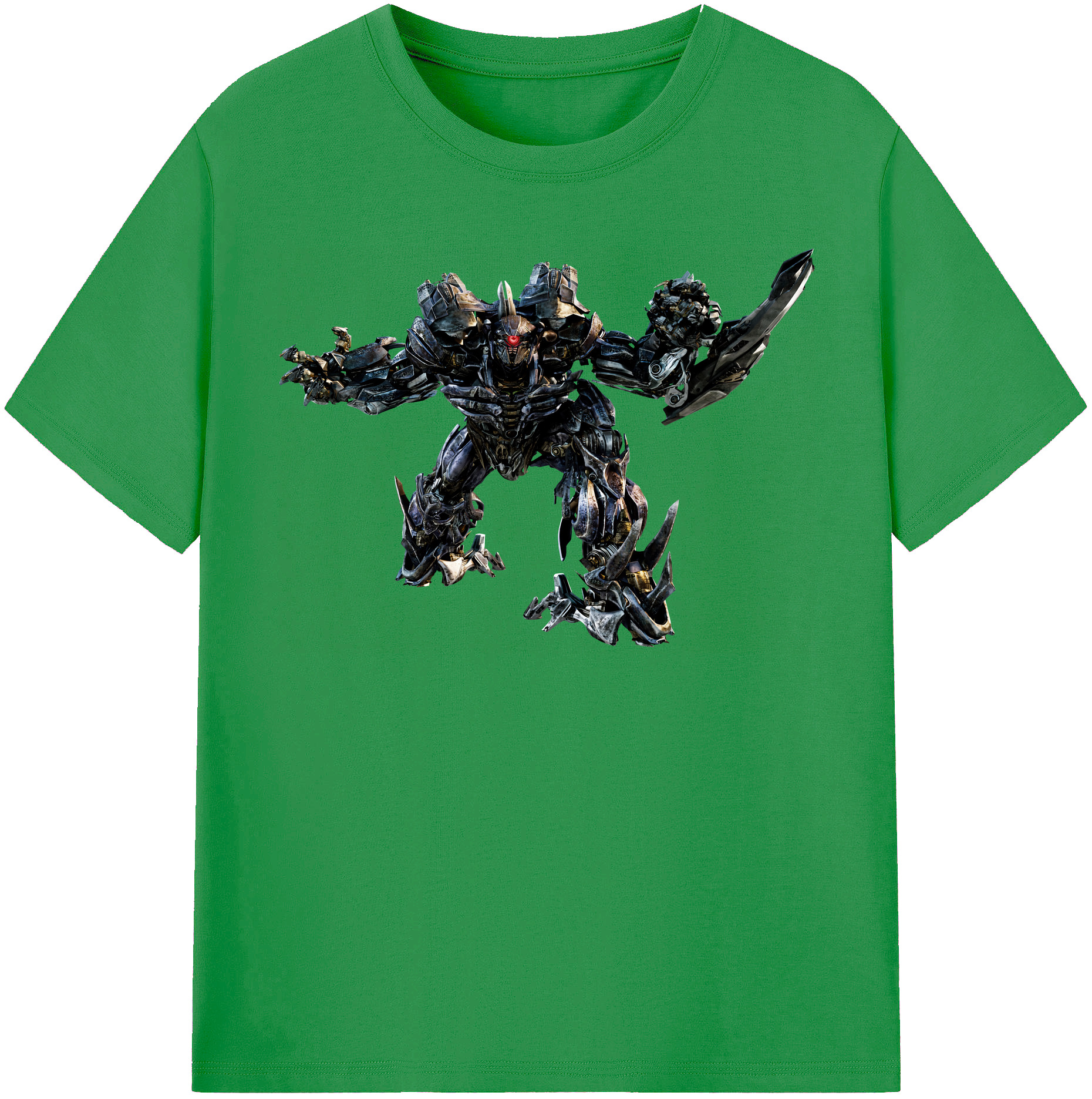 （画像用） Transformers トランスフォーマー レディースカジュアルプリントTシャツ（綿100％）