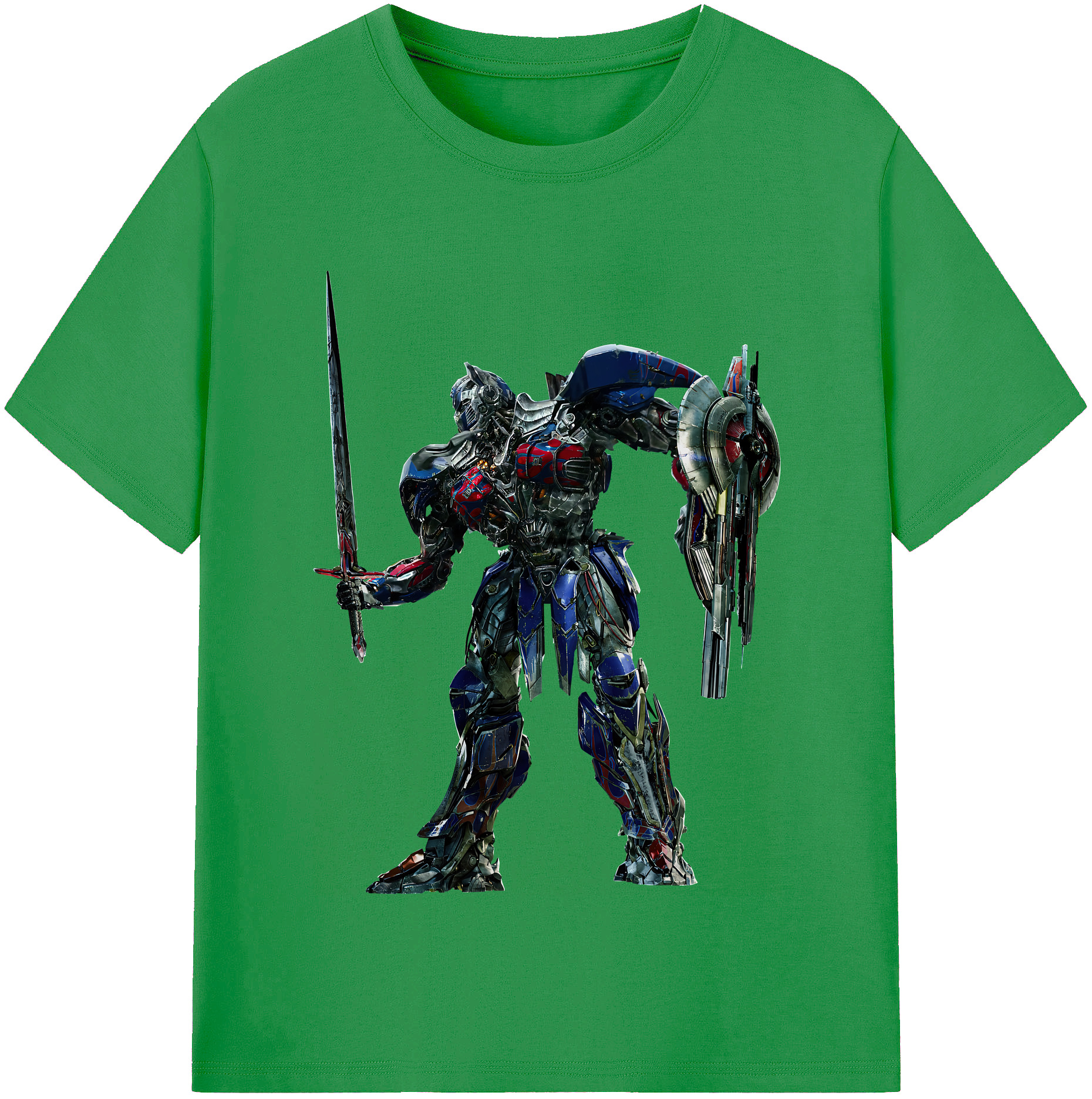 （画像用） Transformers トランスフォーマー レディースカジュアルプリントTシャツ（綿100％）