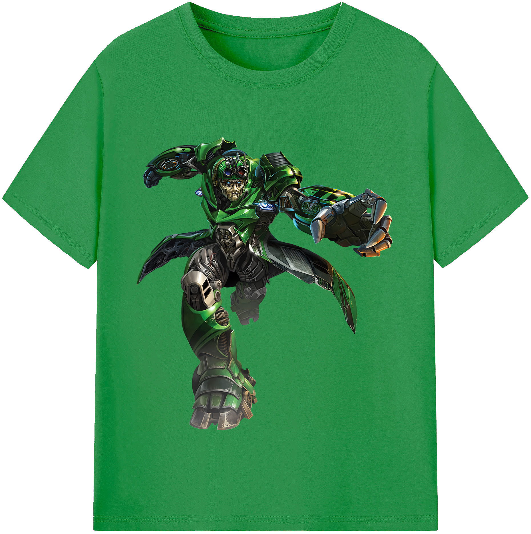 （画像用） Transformers トランスフォーマー レディースカジュアルプリントTシャツ（綿100％）