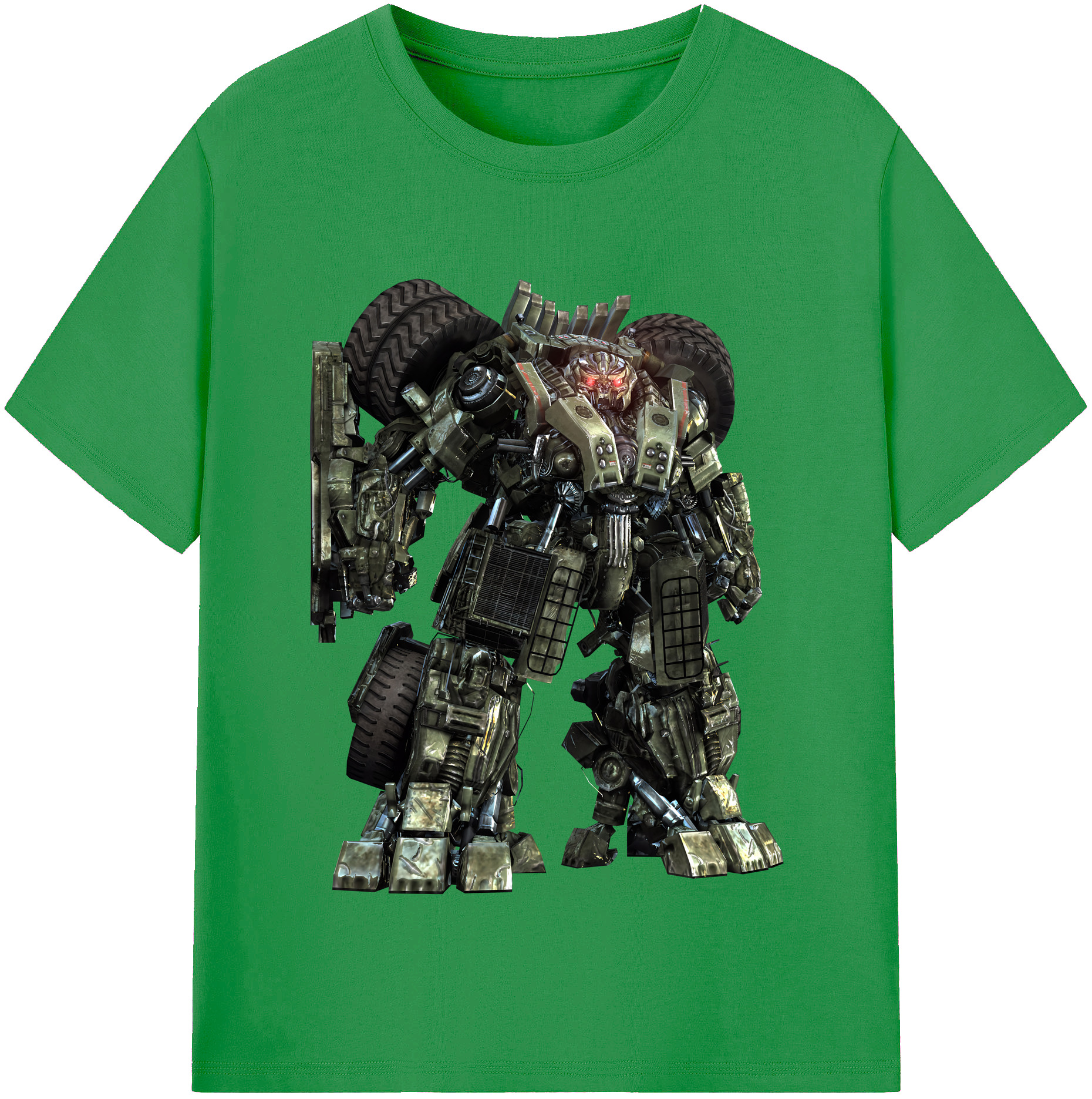 （画像用） Transformers トランスフォーマー レディースカジュアルプリントTシャツ（綿100％）