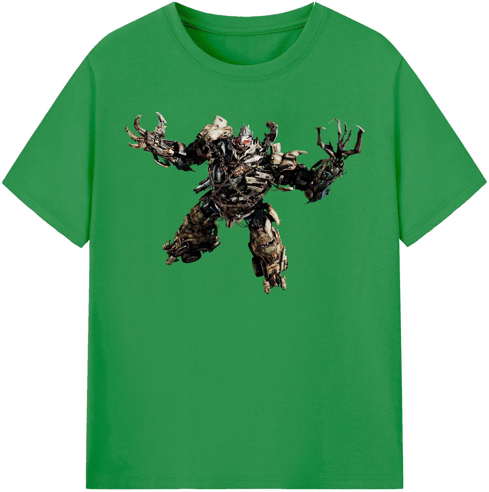 （画像用） Transformers トランスフォーマー レディースカジュアルプリントTシャツ（綿100％）