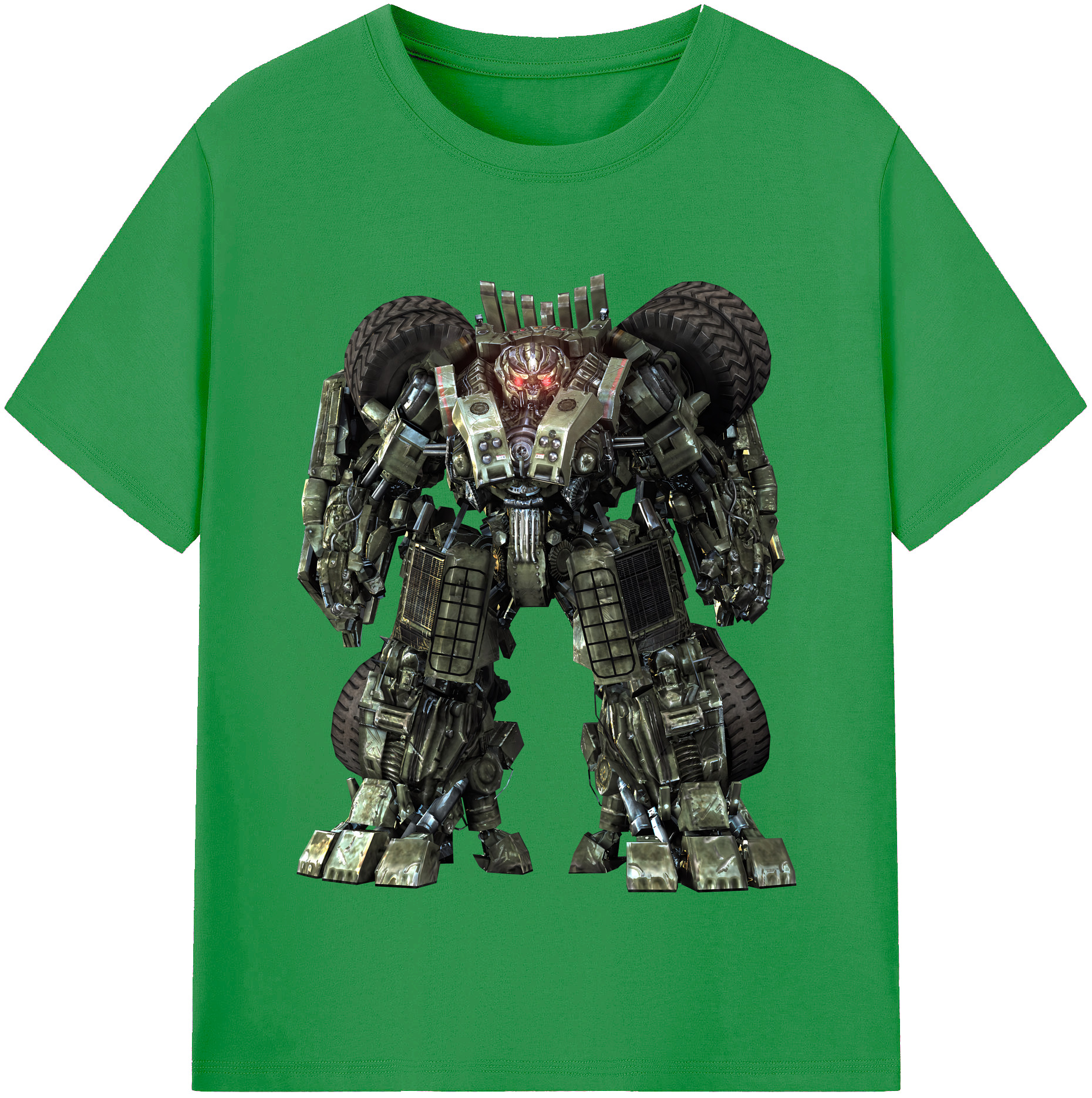 （画像用） Transformers トランスフォーマー レディースカジュアルプリントTシャツ（綿100％）
