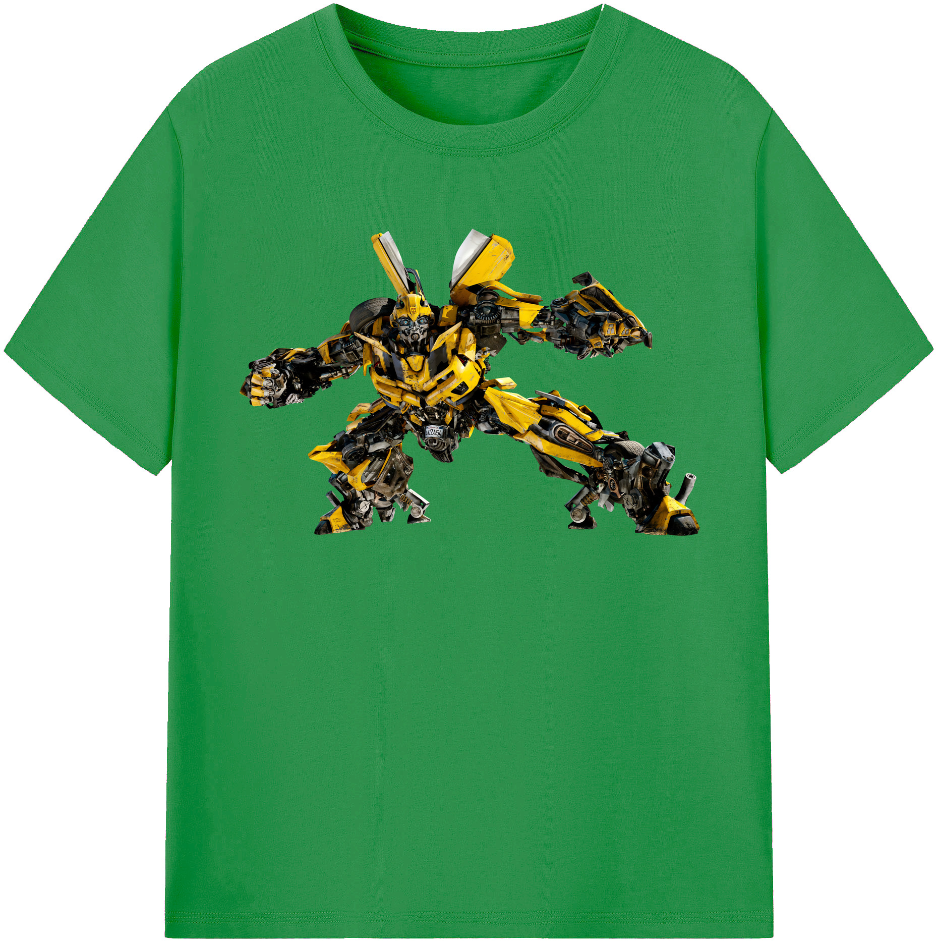 （画像用） Transformers トランスフォーマー レディースカジュアルプリントTシャツ（綿100％）