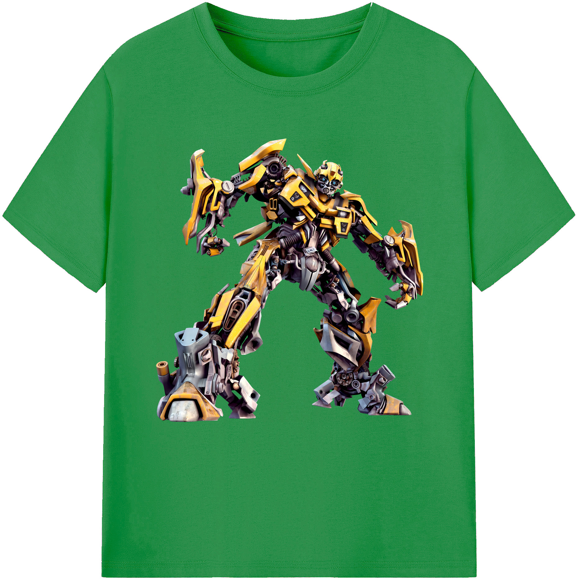（画像用） Transformers トランスフォーマー レディースカジュアルプリントTシャツ（綿100％）
