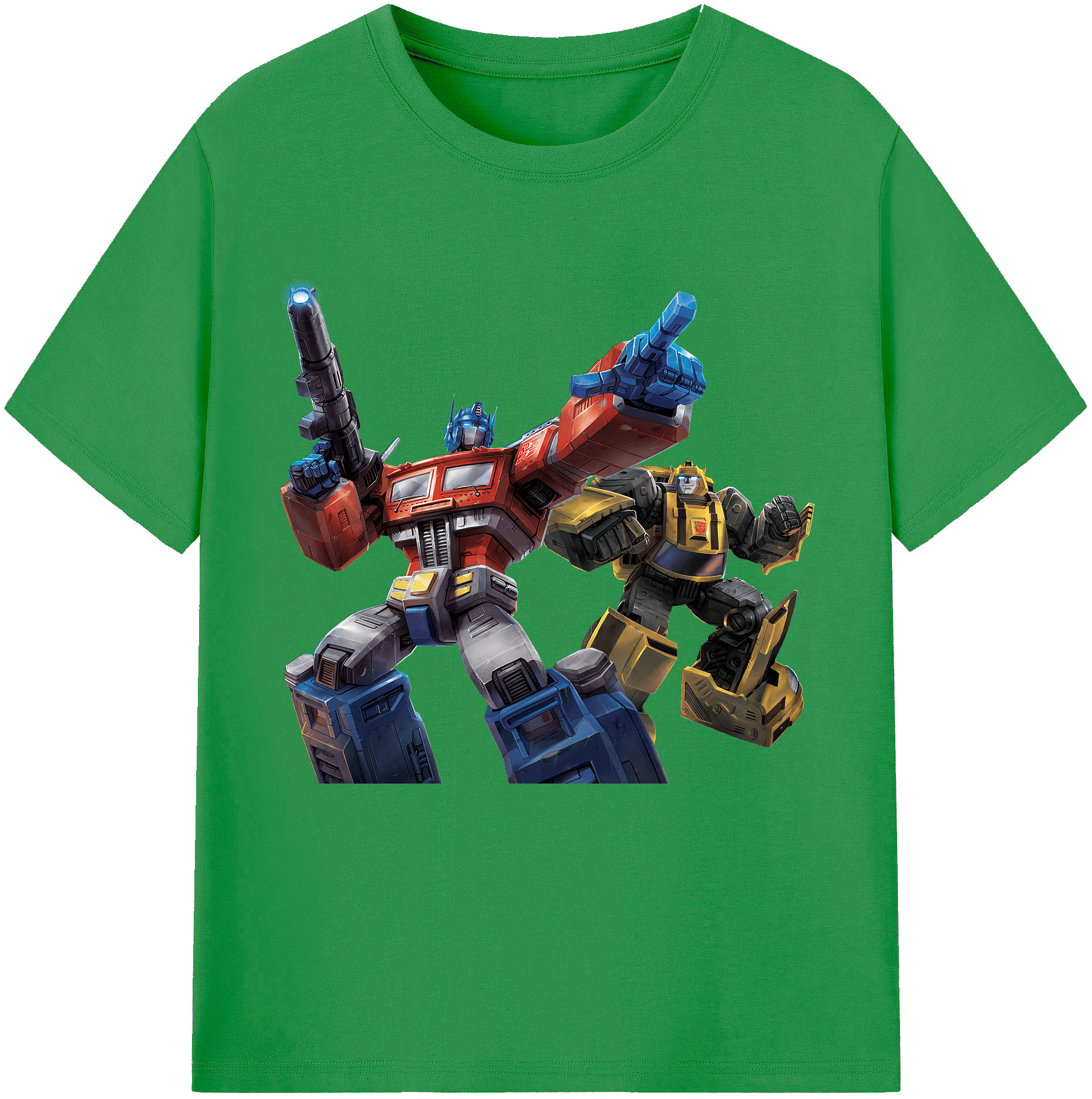 （画像用） Transformers トランスフォーマー レディースカジュアルプリントTシャツ（綿100％）
