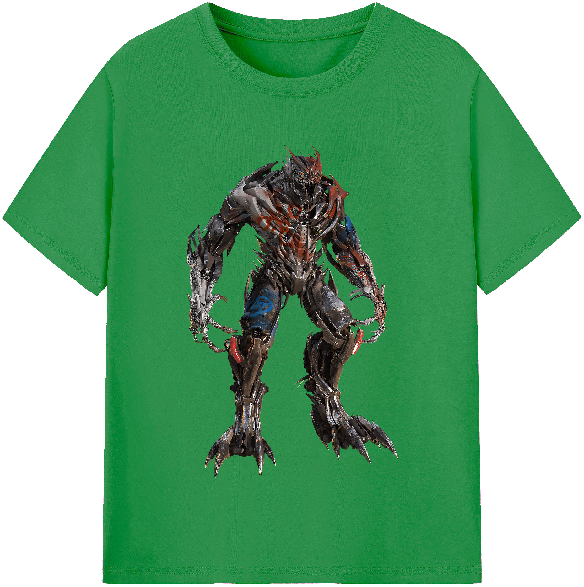 （画像用） Transformers トランスフォーマー レディースカジュアルプリントTシャツ（綿100％）