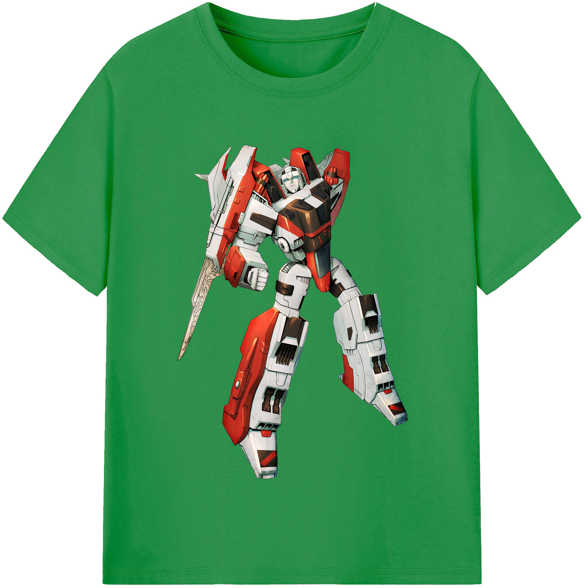 （画像用） Transformers トランスフォーマー レディースカジュアルプリントTシャツ（綿100％）