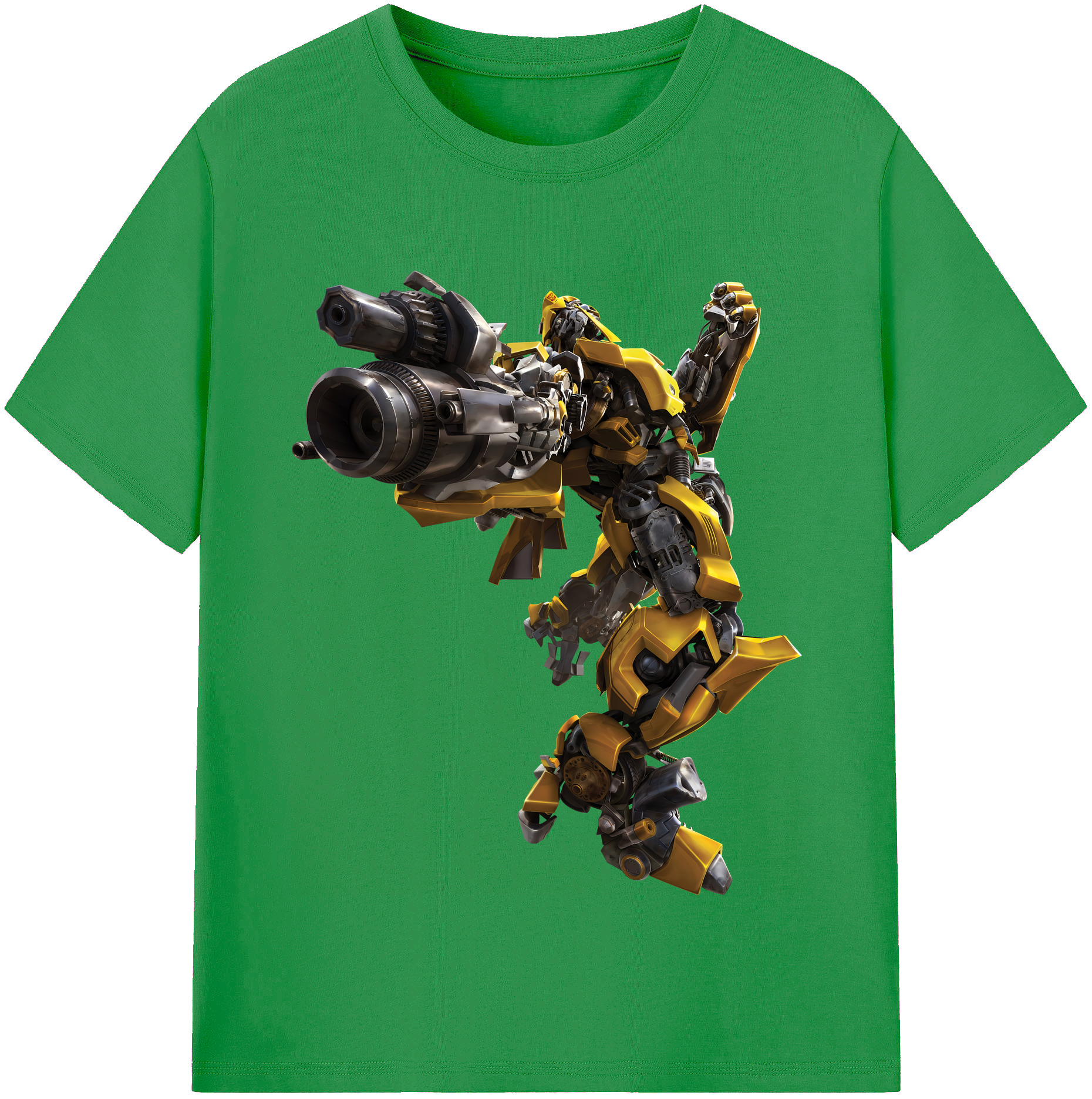 （画像用） Transformers トランスフォーマー レディースカジュアルプリントTシャツ（綿100％）