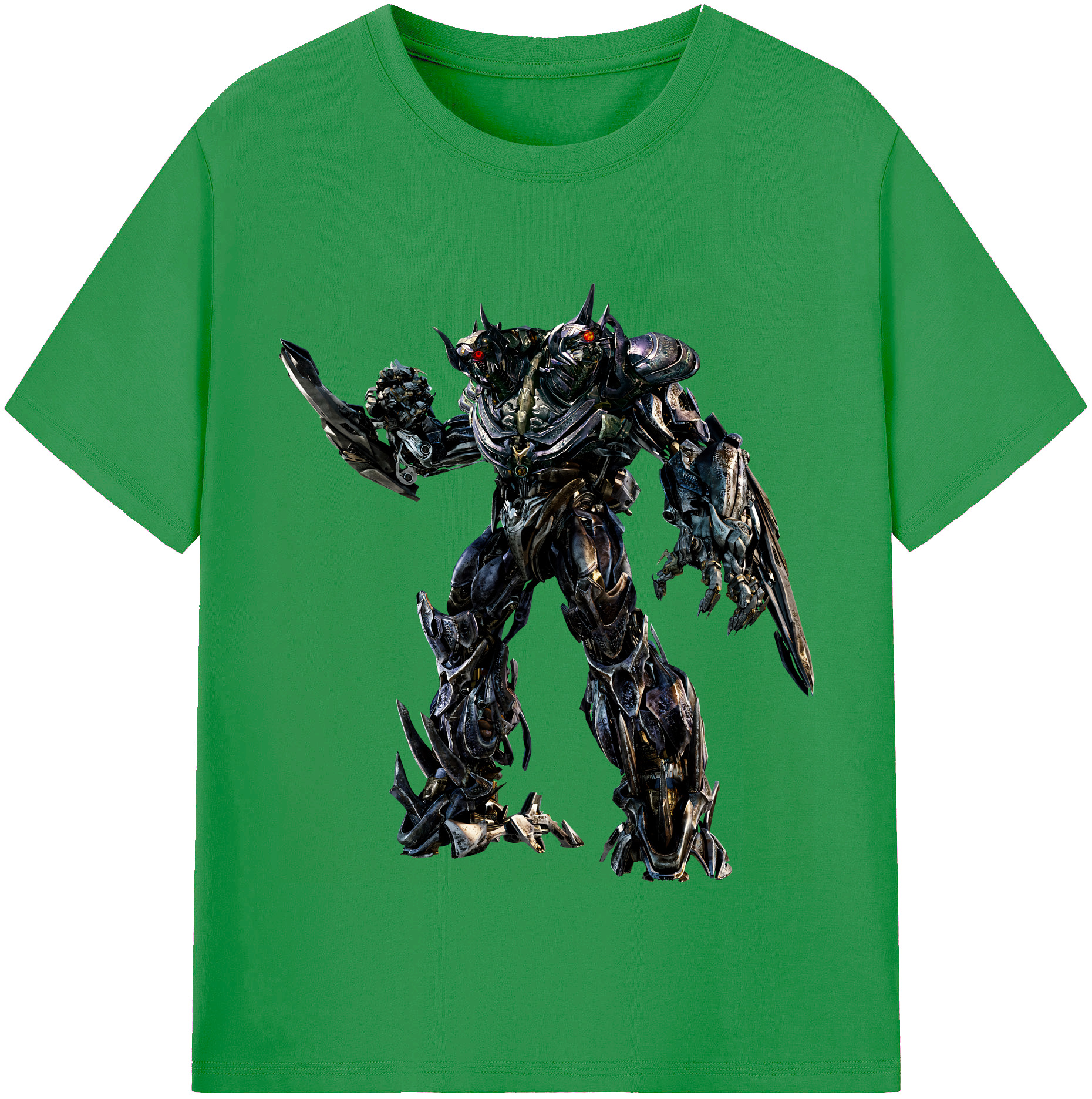 （画像用） Transformers トランスフォーマー レディースカジュアルプリントTシャツ（綿100％）