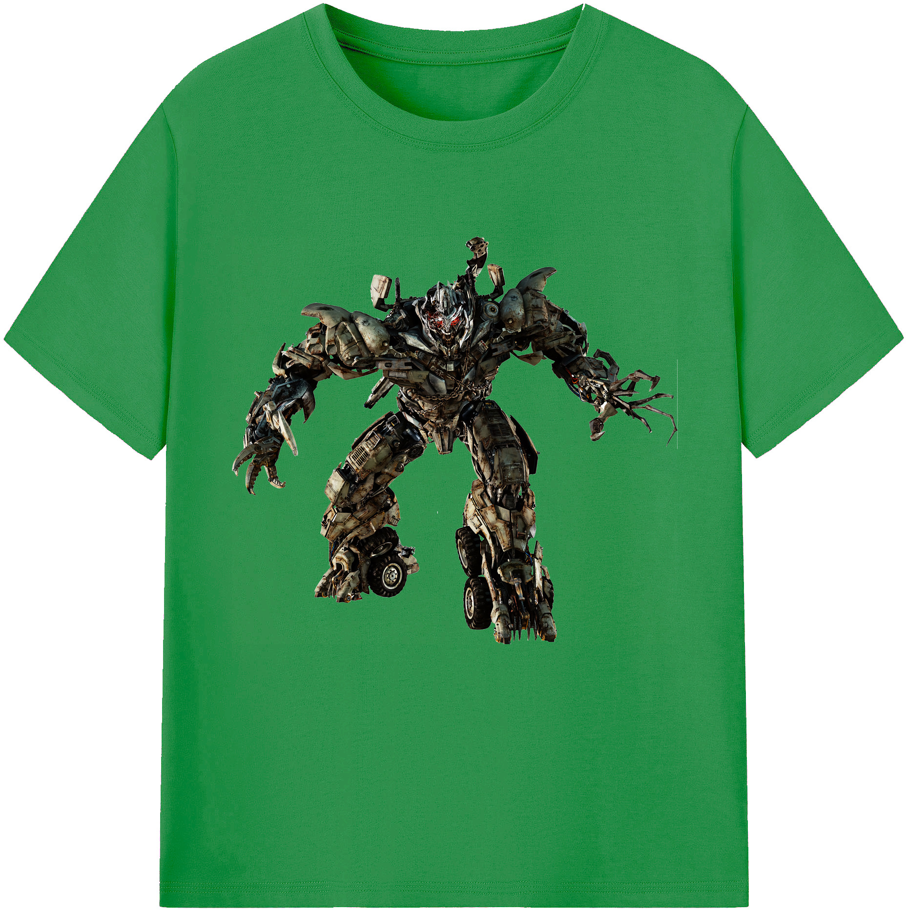 （画像用） Transformers トランスフォーマー レディースカジュアルプリントTシャツ（綿100％）