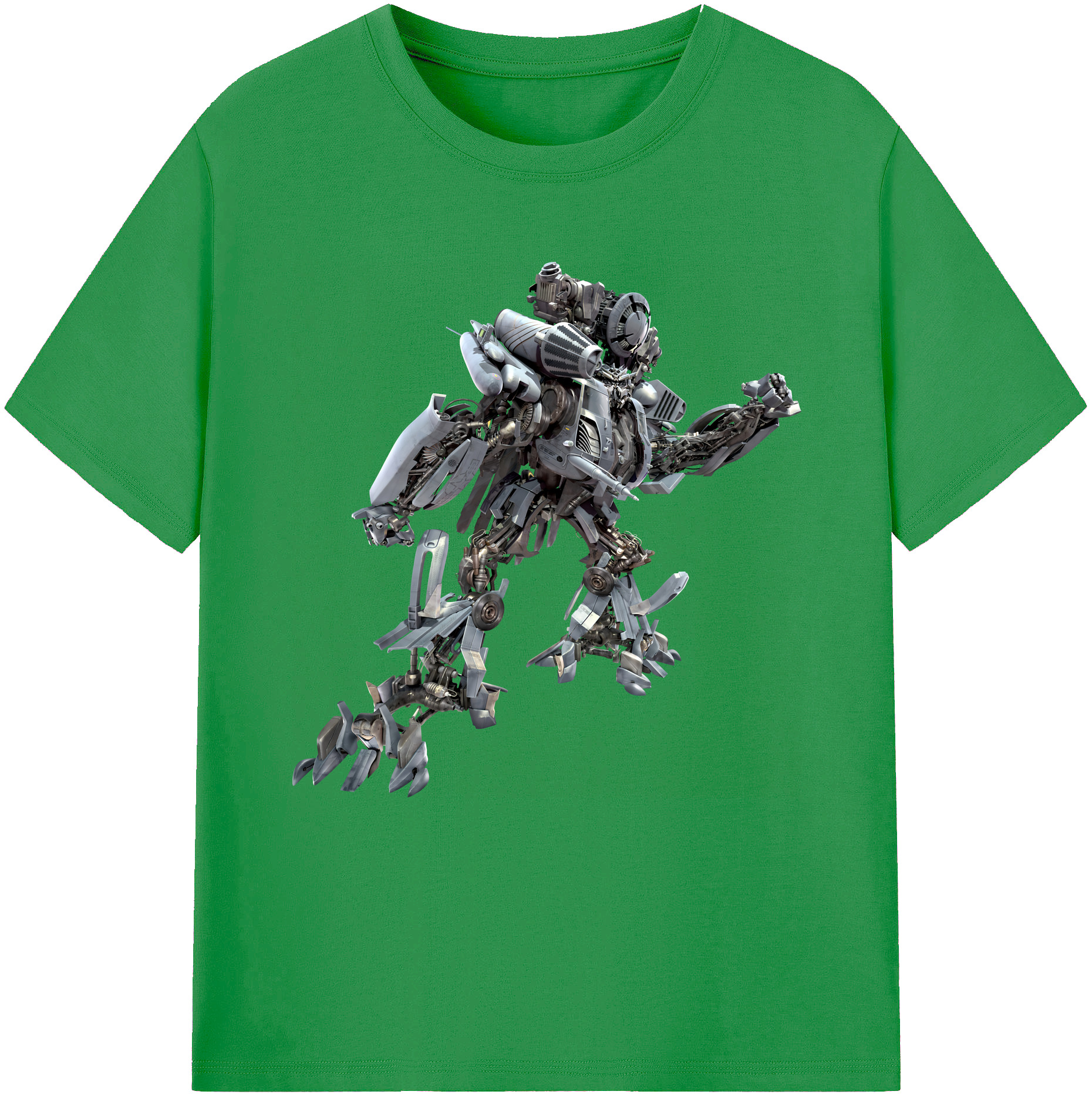 （画像用） Transformers トランスフォーマー レディースカジュアルプリントTシャツ（綿100％）
