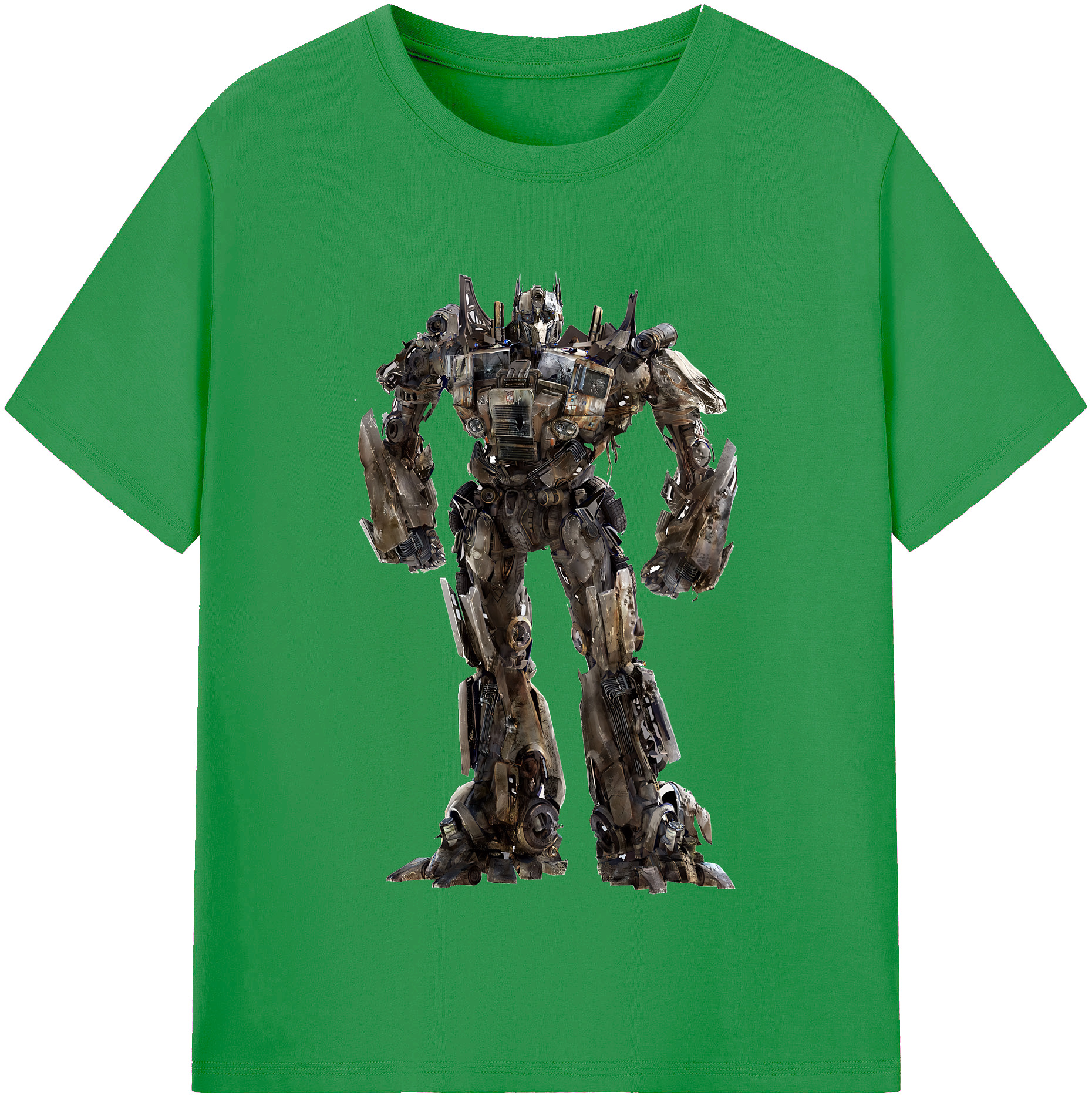 （画像用） Transformers トランスフォーマー レディースカジュアルプリントTシャツ（綿100％）