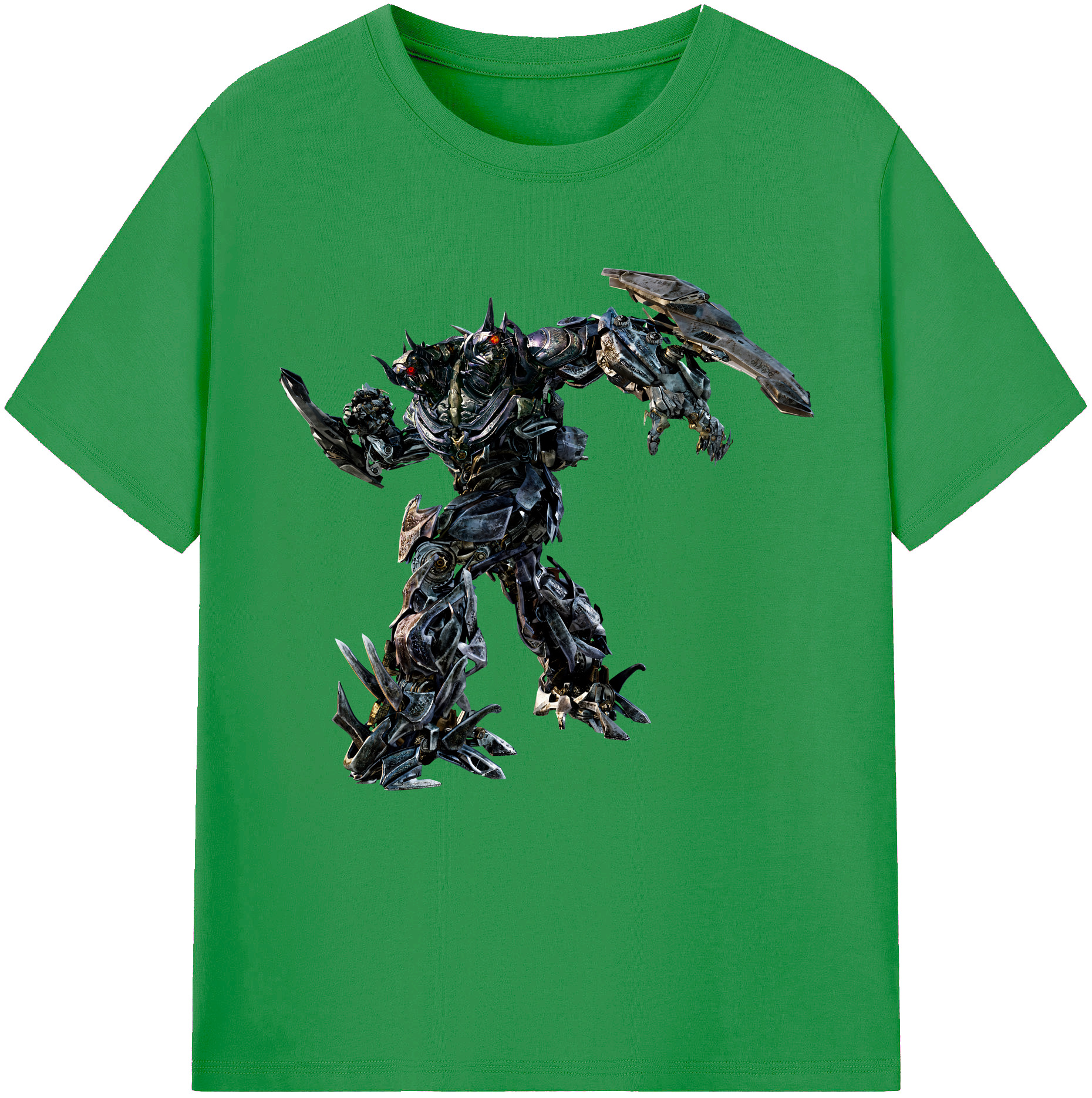 （画像用） Transformers トランスフォーマー レディースカジュアルプリントTシャツ（綿100％）