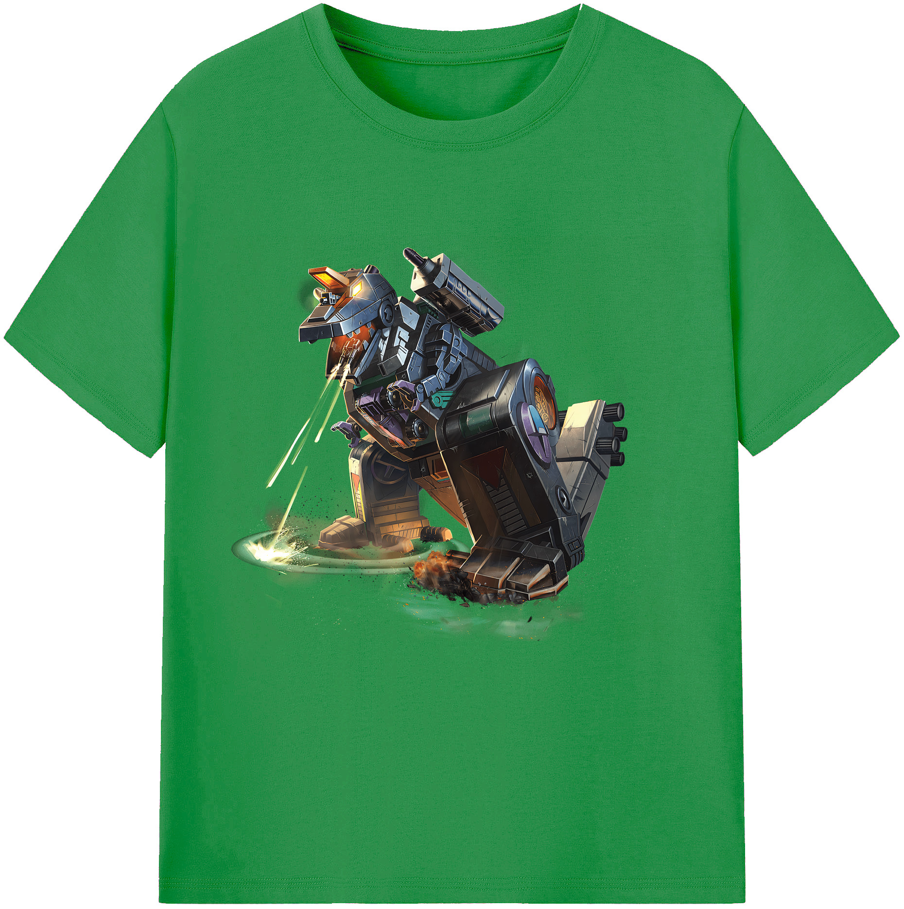 （画像用） Transformers トランスフォーマー レディースカジュアルプリントTシャツ（綿100％）