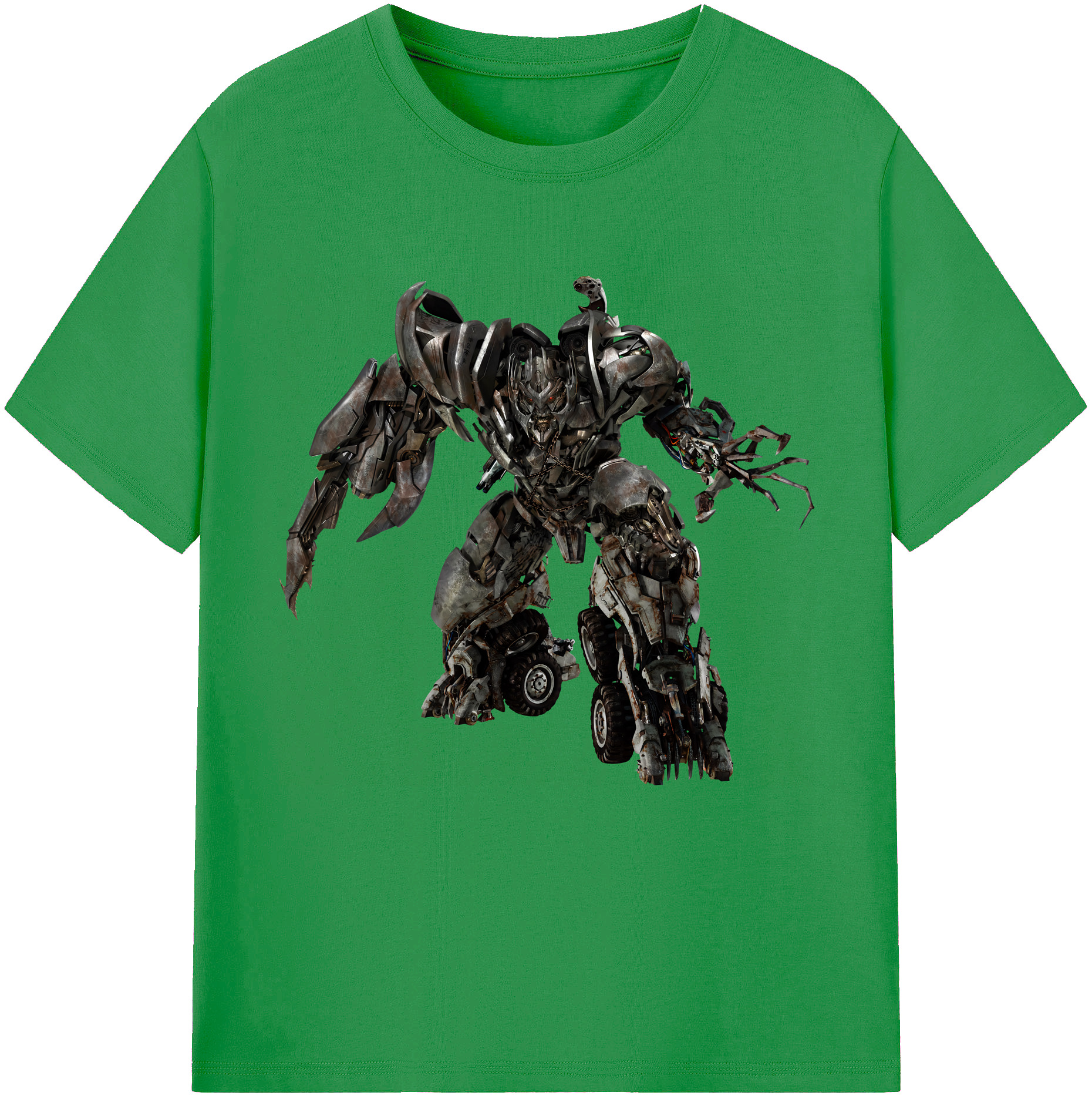 （画像用） Transformers トランスフォーマー レディースカジュアルプリントTシャツ（綿100％）