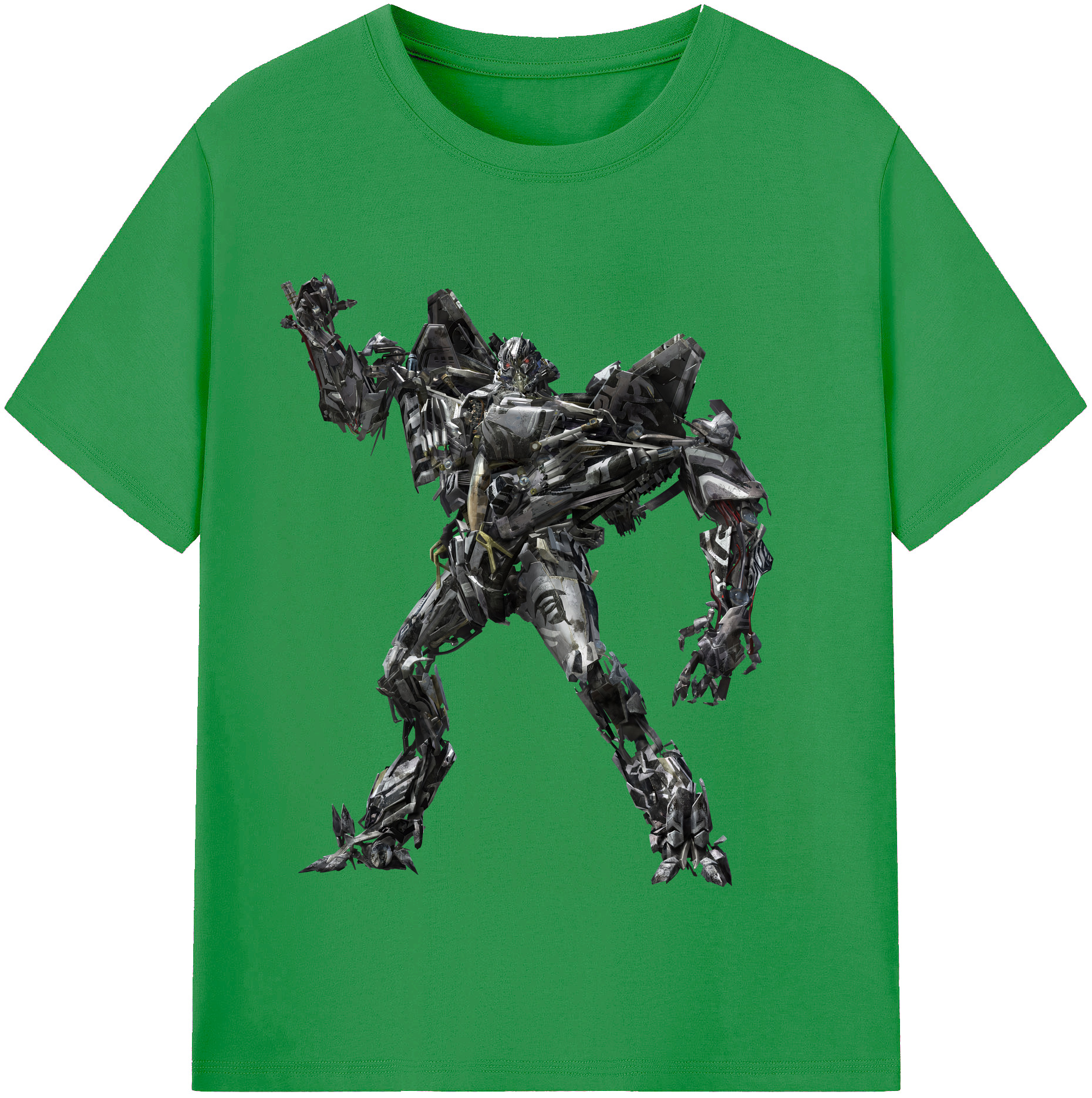 （画像用） Transformers トランスフォーマー レディースカジュアルプリントTシャツ（綿100％）