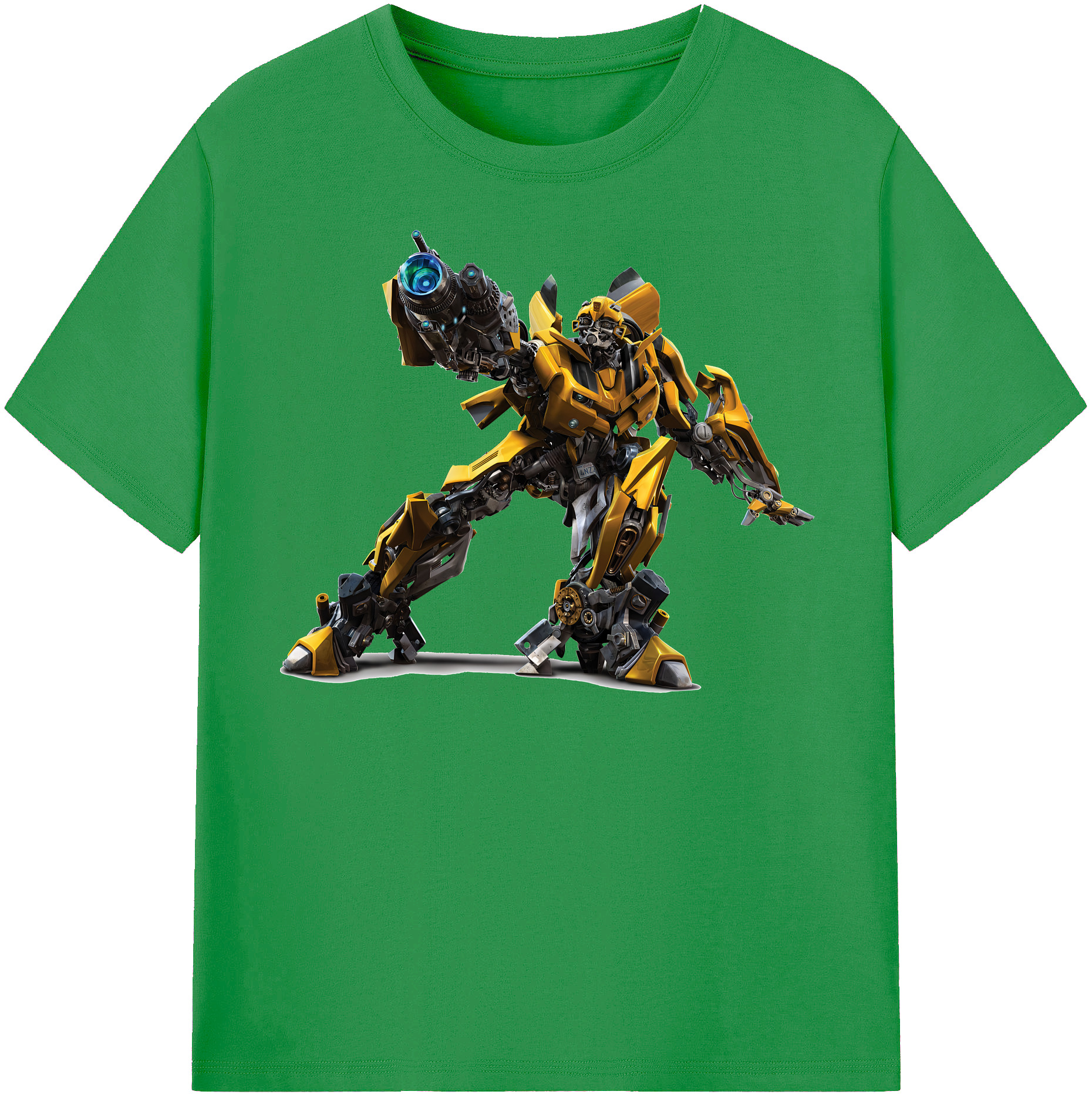 （画像用） Transformers トランスフォーマー レディースカジュアルプリントTシャツ（綿100％）
