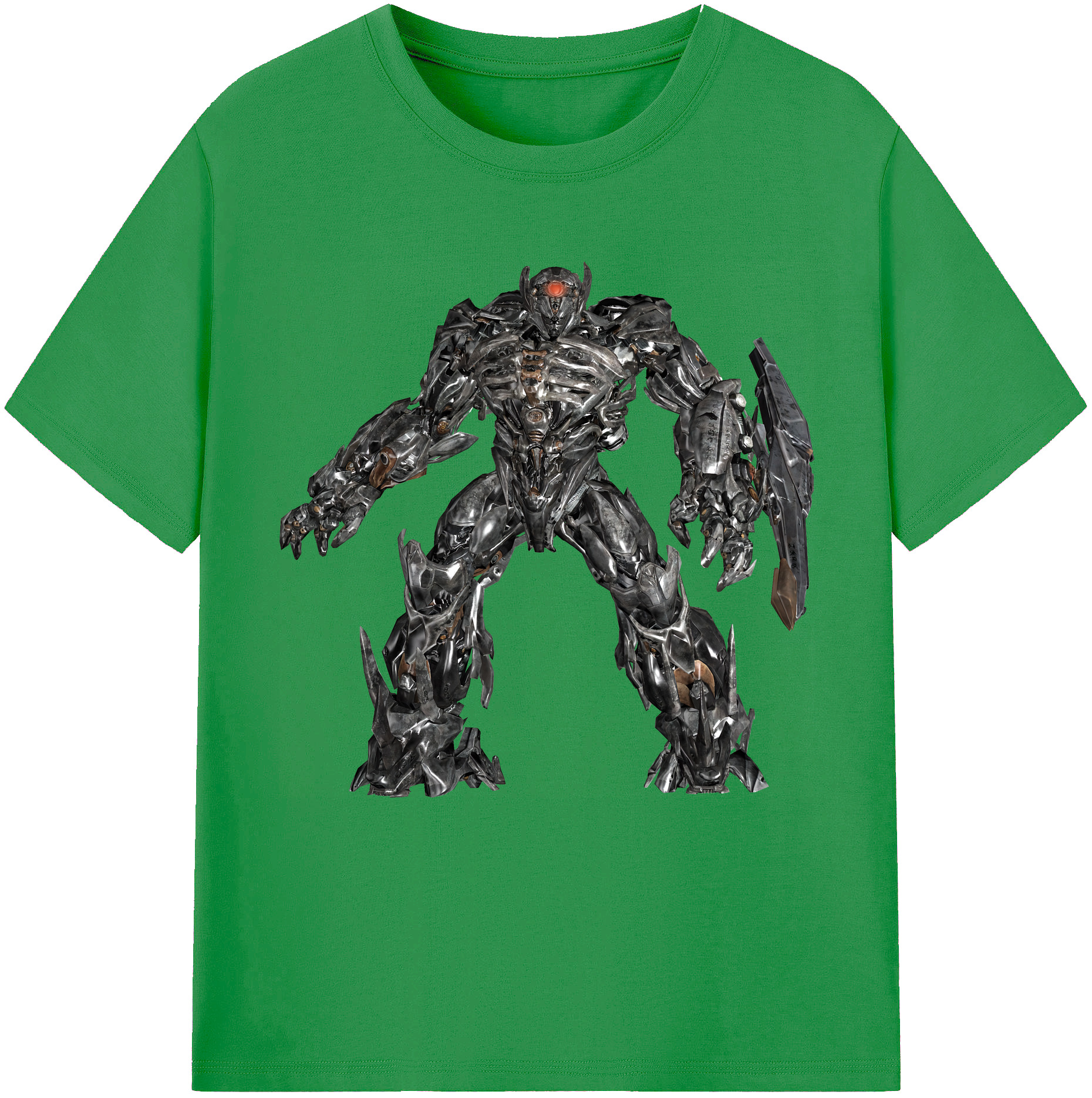 （画像用） Transformers トランスフォーマー レディースカジュアルプリントTシャツ（綿100％）