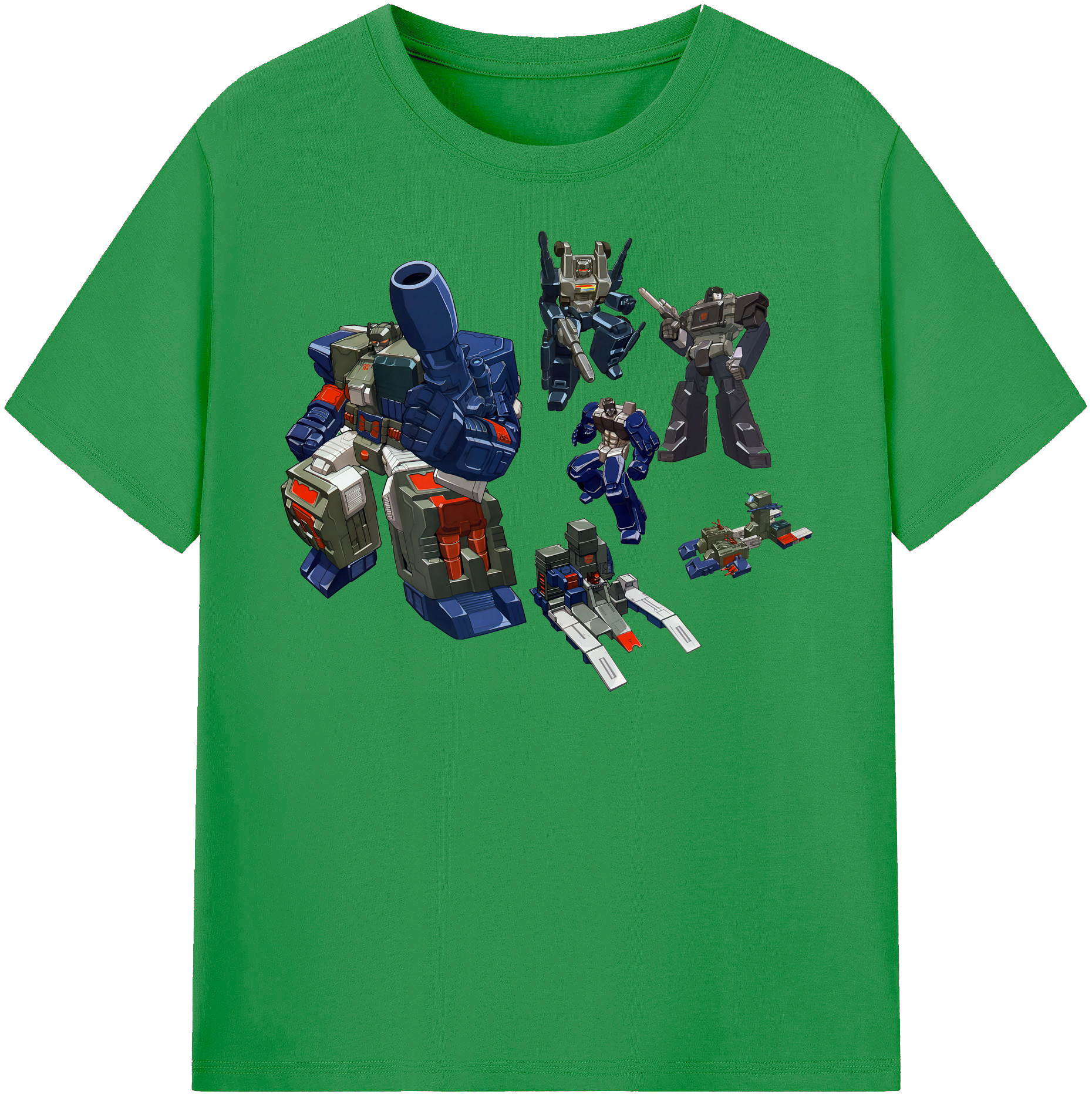 （画像用） Transformers トランスフォーマー レディースカジュアルプリントTシャツ（綿100％）