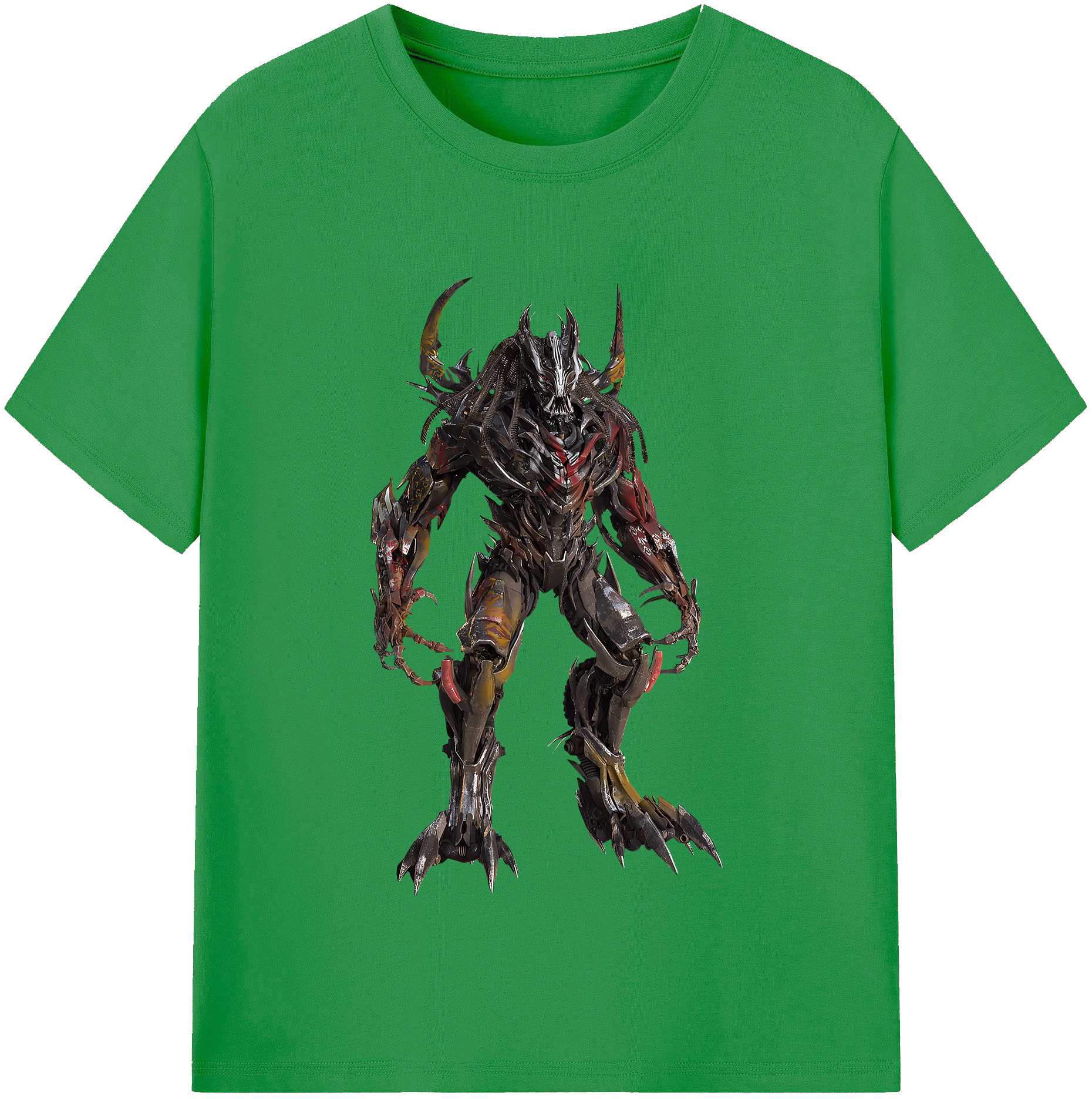 （画像用） Transformers トランスフォーマー レディースカジュアルプリントTシャツ（綿100％）