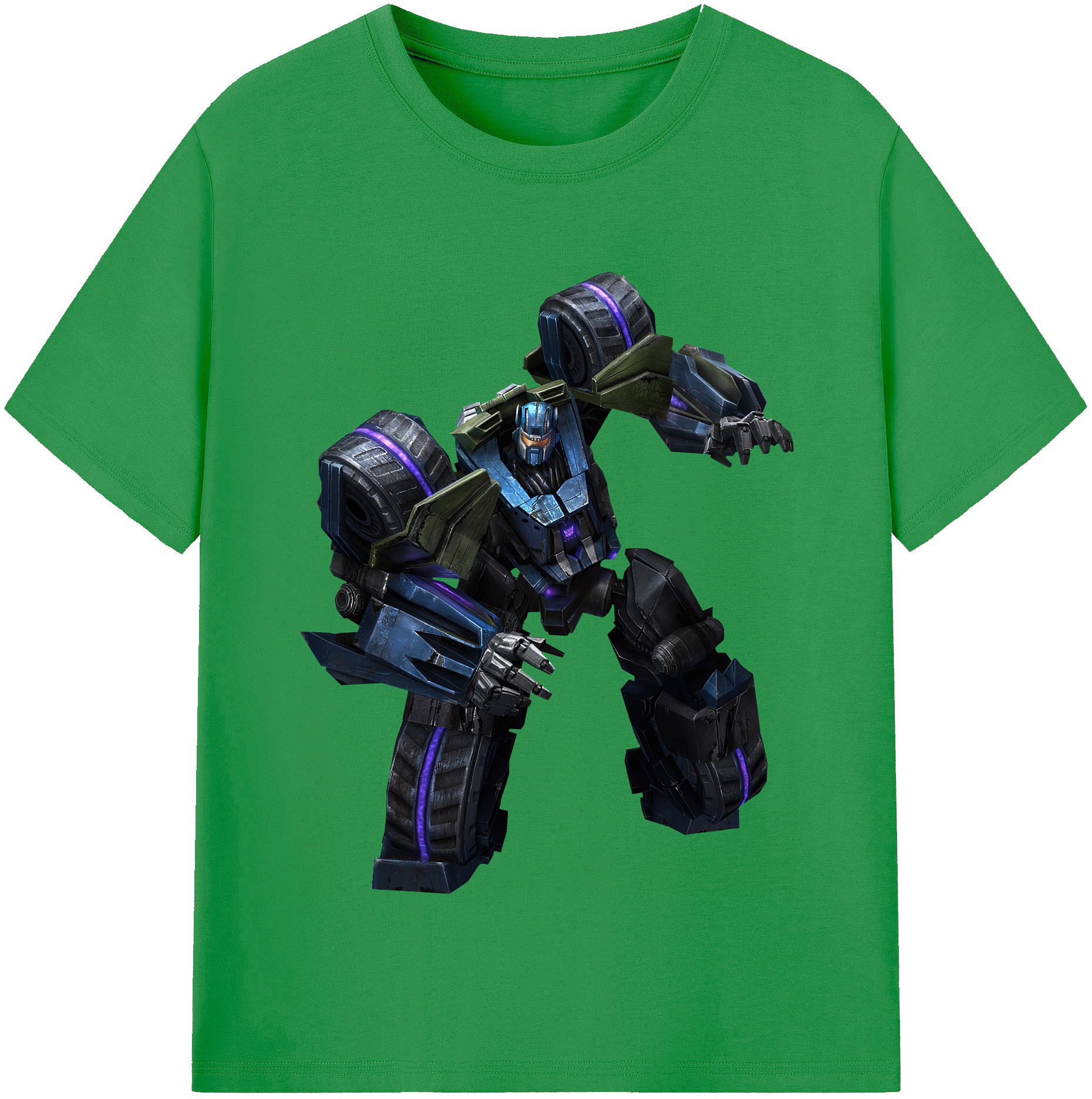 （画像用） Transformers トランスフォーマー レディースカジュアルプリントTシャツ（綿100％）